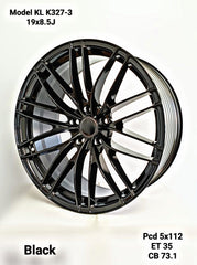 19” AS-K327 ( 5x112 ) gloss black