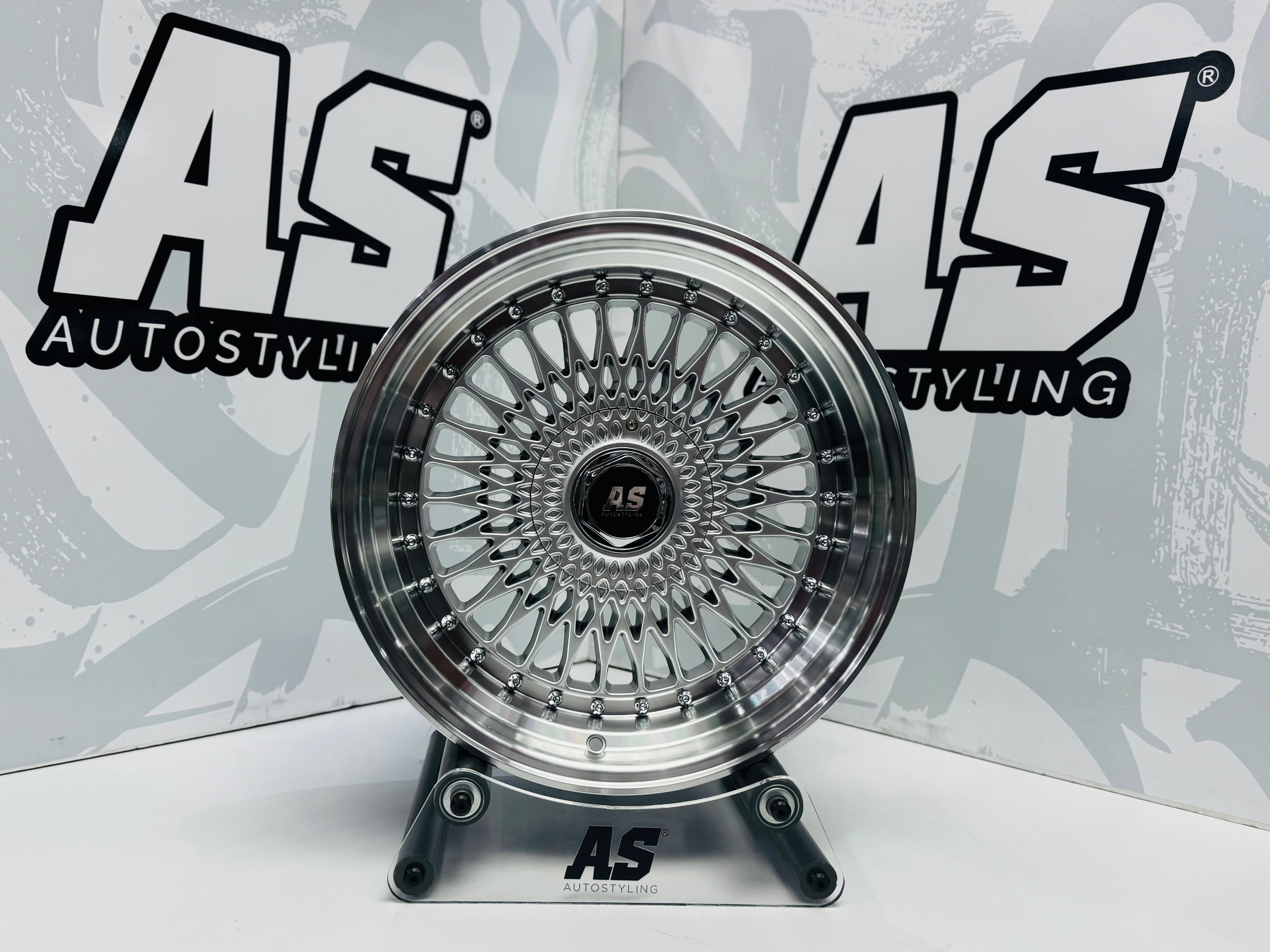 17” AS- SUPERMESH 8.5/10j 4/100 & 4/114 SILVER - Autostyling Klerksdorp