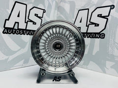 17” AS- SUPERMESH 8.5/10j 4/100 & 4/114 SILVER - Autostyling Klerksdorp