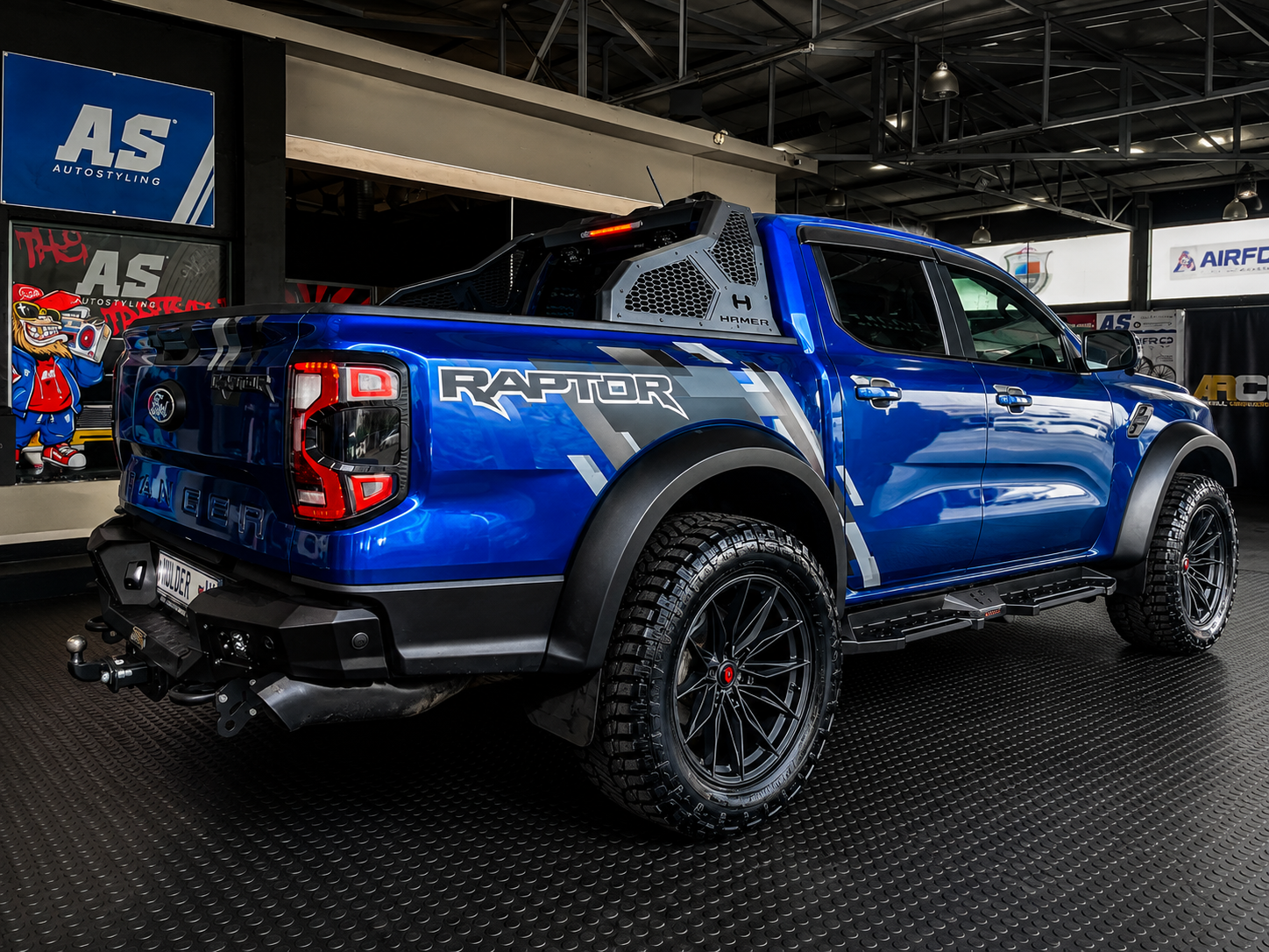 RAPTOR WIDE BODY  KIT (50mm wider ) - OE COLOR (2022+ FORD RANGER RAPTOR)