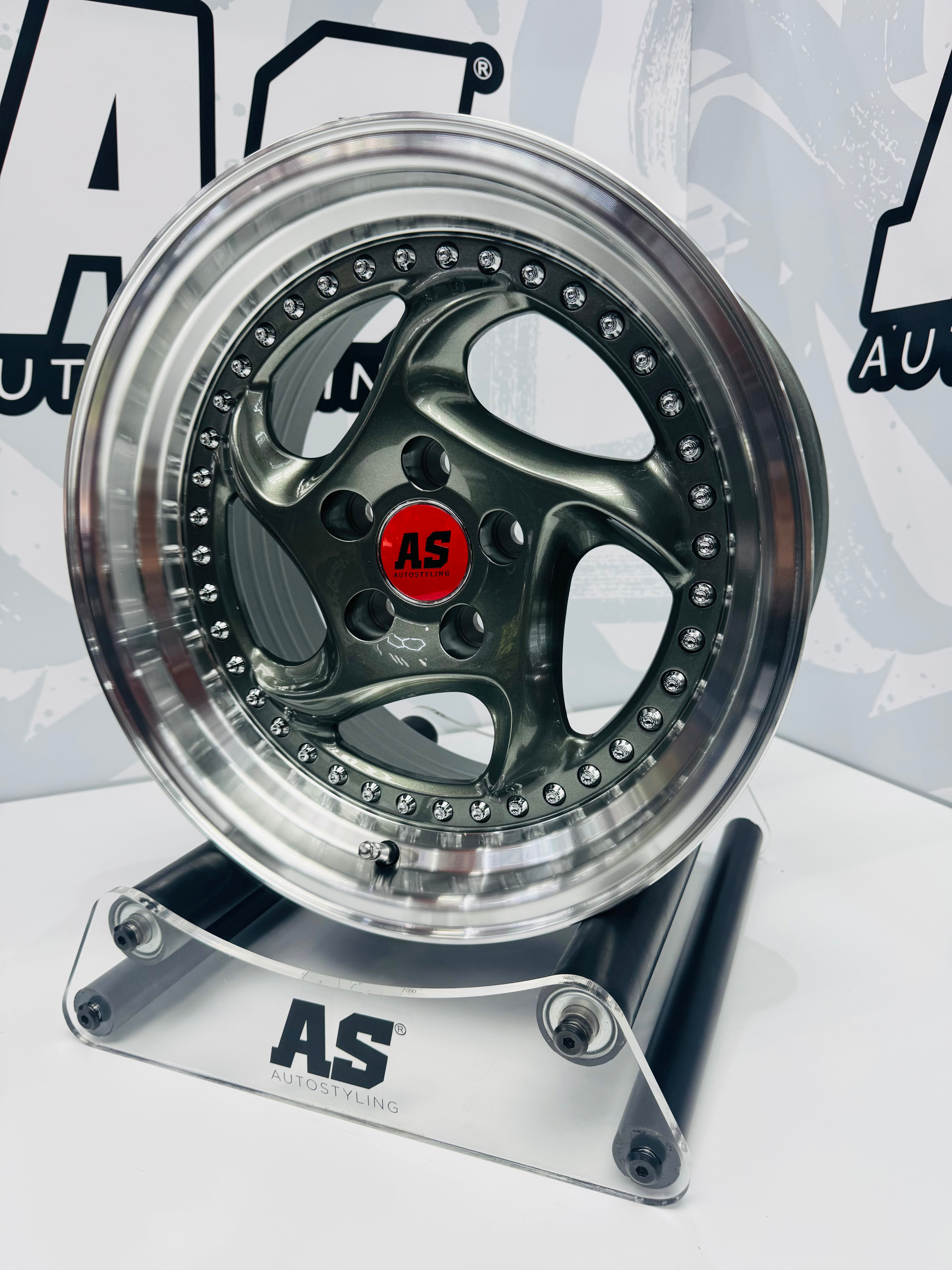 15” AS- Porsche cups 5x100 PCD for polo