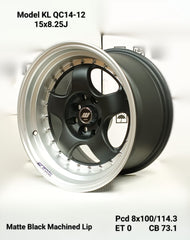 15” Meister s1 4/100 & 4/114 PCD