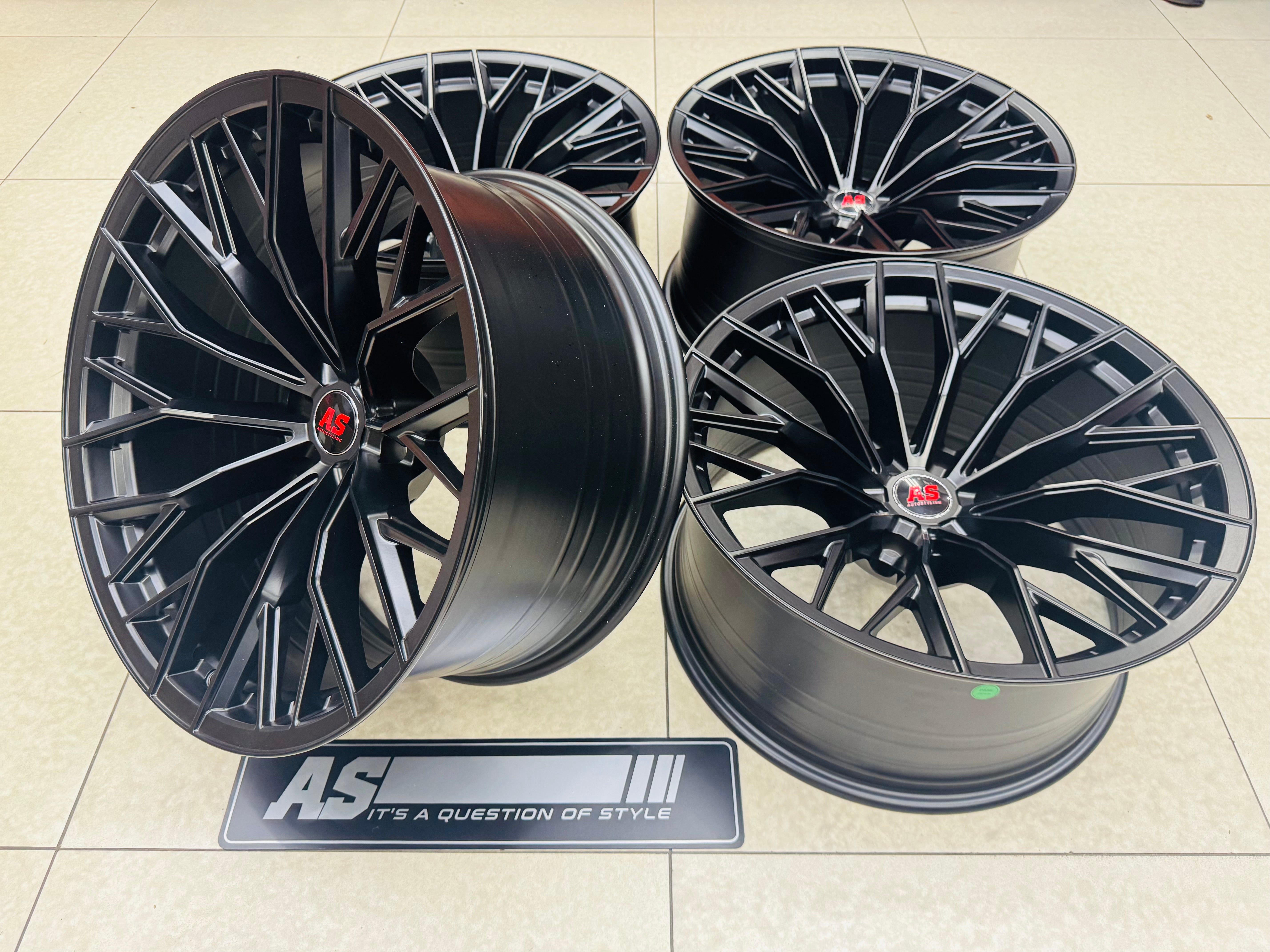 20” CONCAVO 06 MATT BLACK BAKKIE RIMS 6/139 PCD