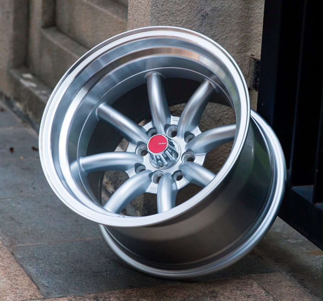 15” AS-WATA 8J/9J  4/100 4/114 SILVER