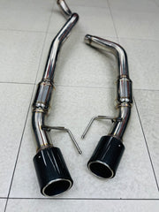 FORD RANGER T9 RAPTOR  EXHAUST SYSTEM CARBON TIPS