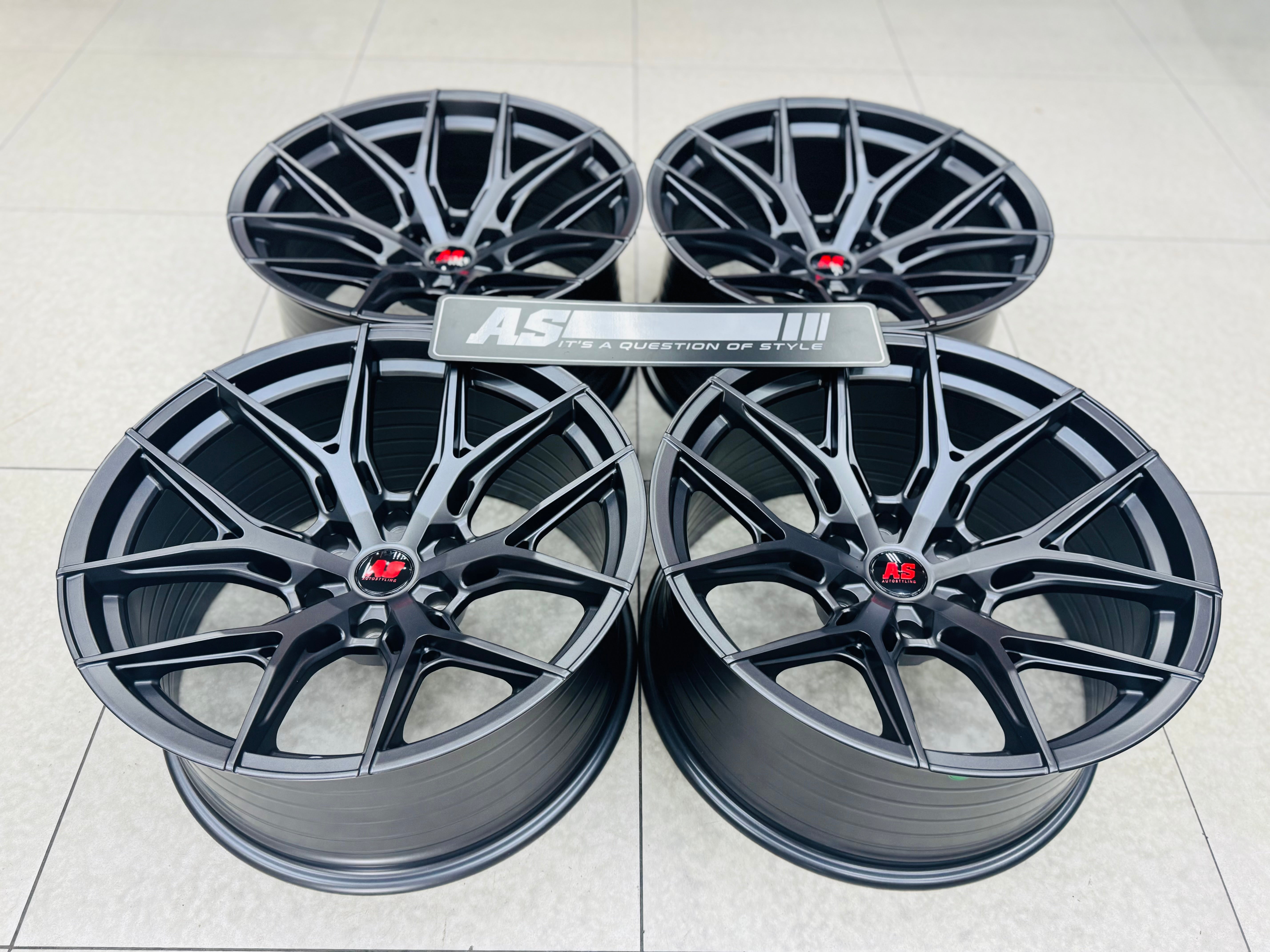 20” CONCAVO 05 SATIN GREY BAKKIE RIMS 6/139 PCD