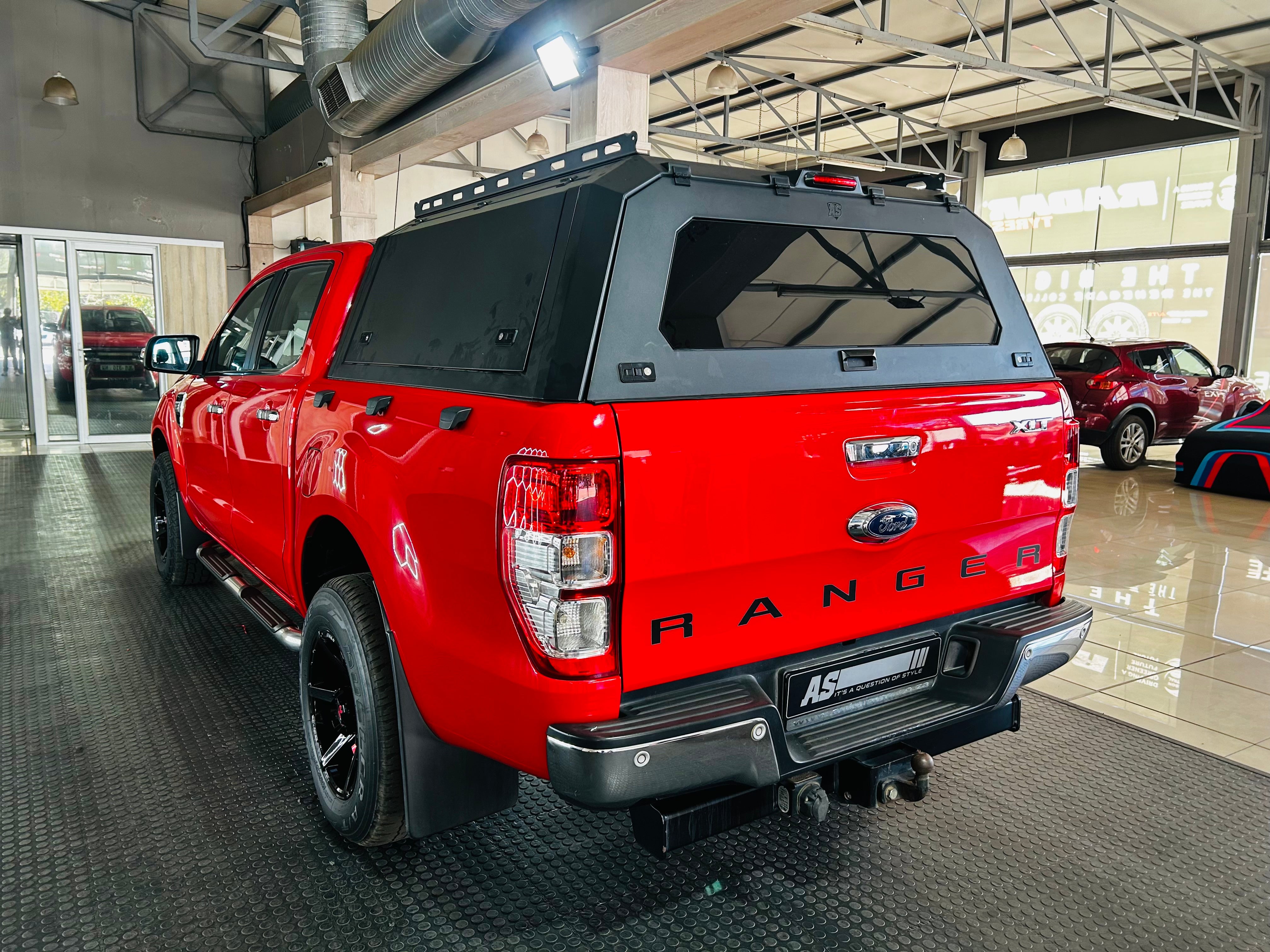 FORD RANGER T7 BLACK STEEL CANOPY