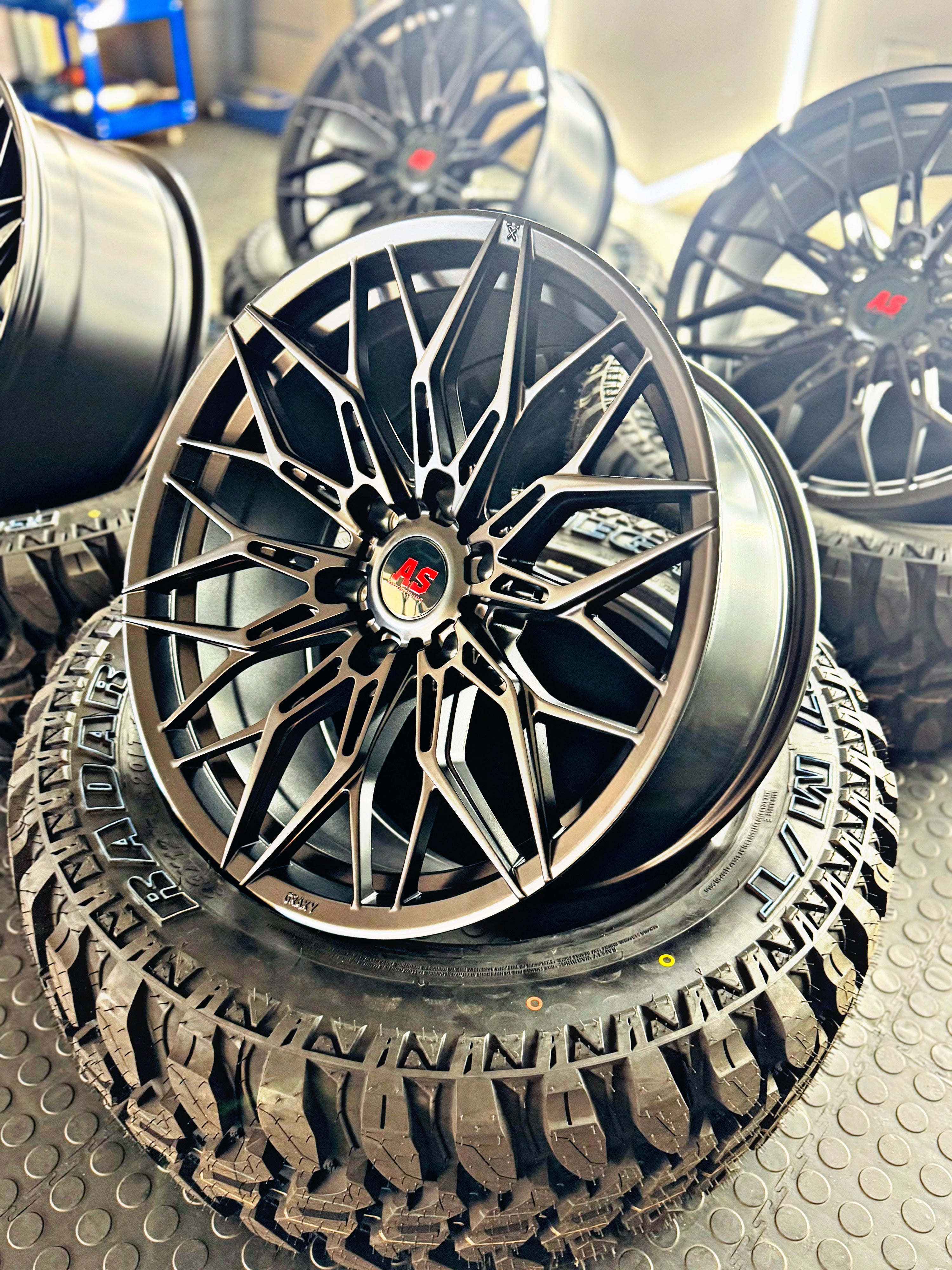 20” CALIFORNIA AS 340  BAKKIE RIMS 6/139 PCD