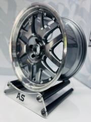 17" AS- TDI SAN MARINO REPS 5/100 GUNMETAL WHEELS