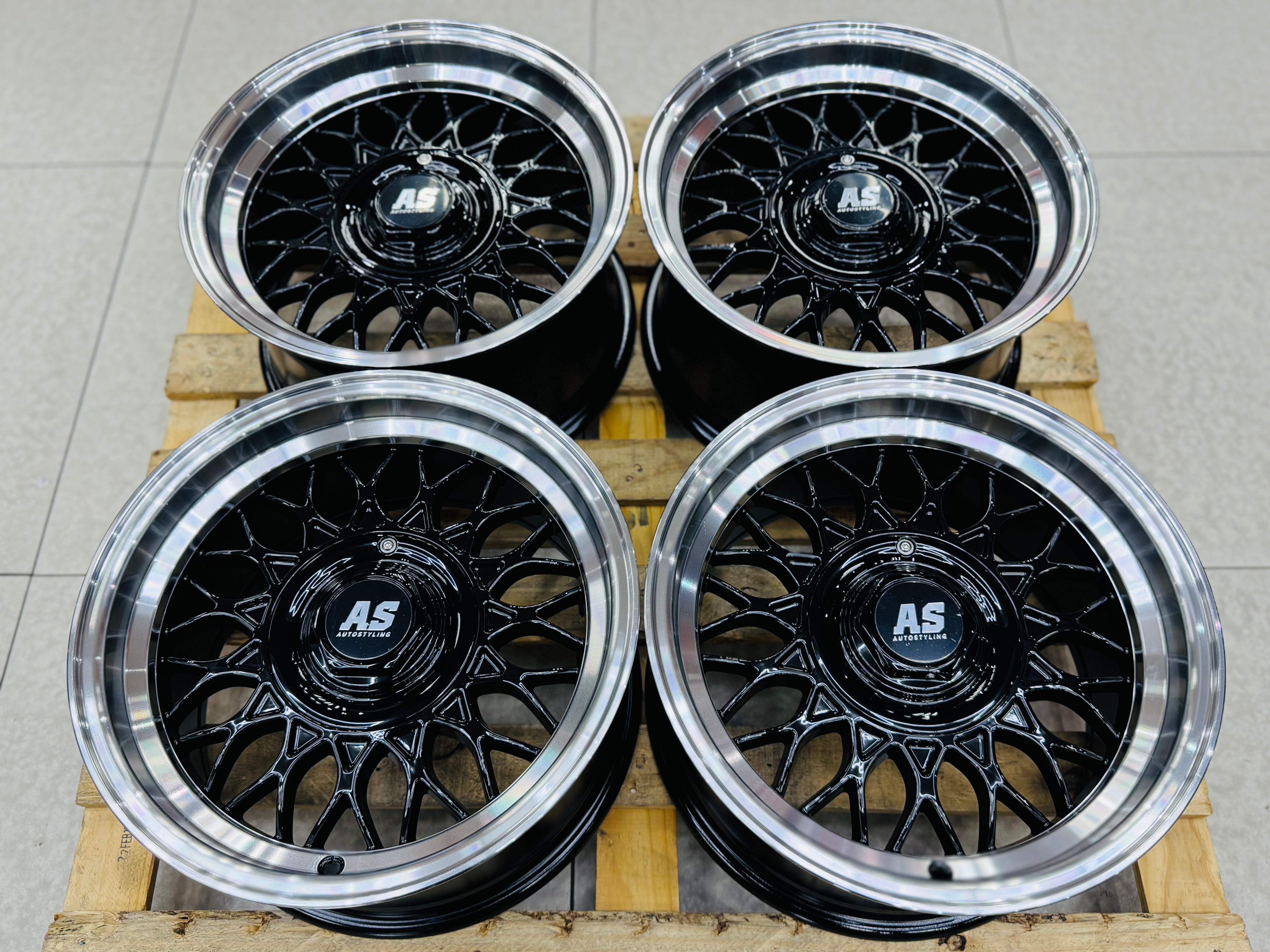 15” AS VR6  VURA BLACK   4/100 & 4/114
