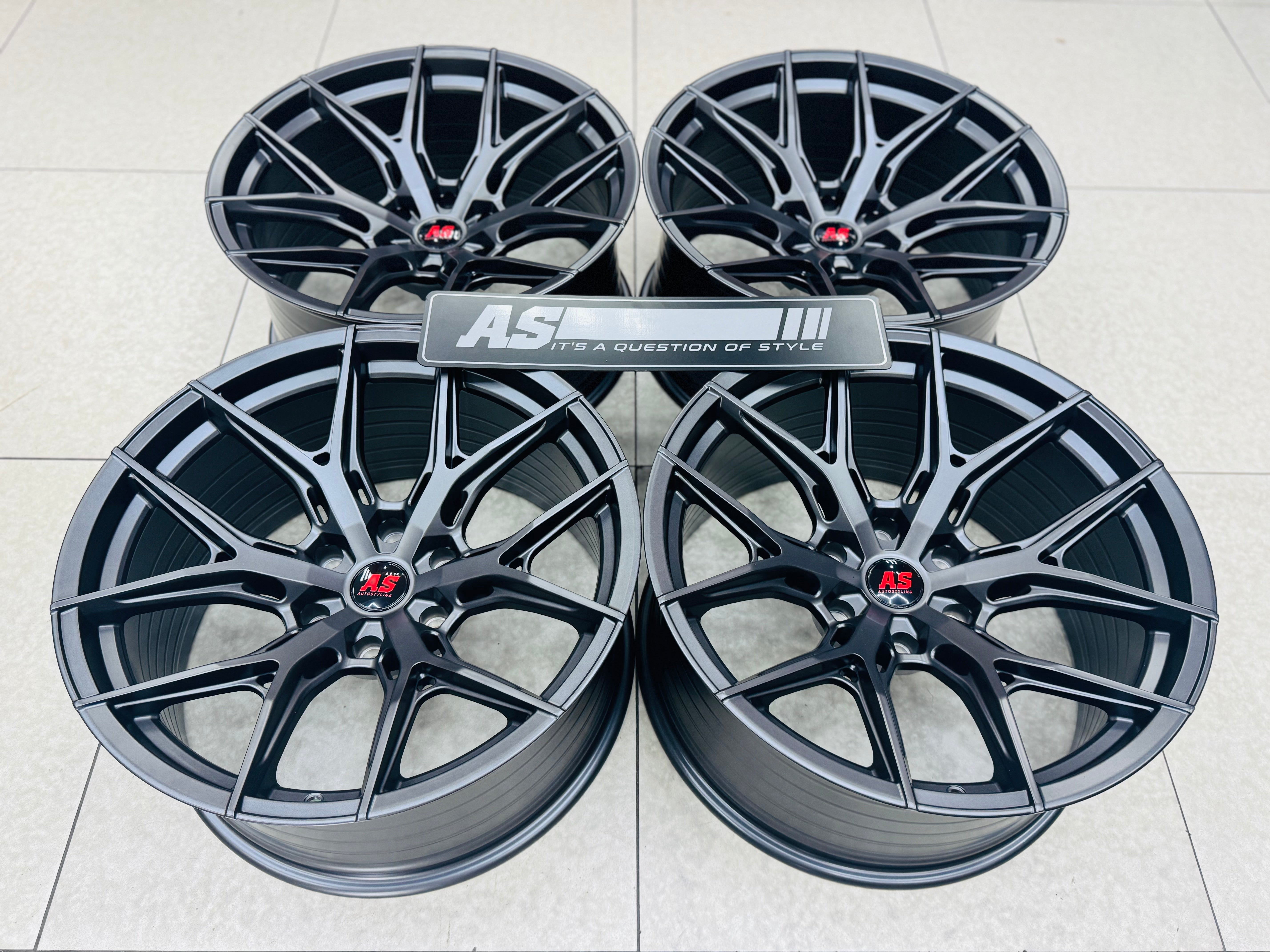 20” CONCAVO 05 SATIN GREY BAKKIE RIMS 6/139 PCD