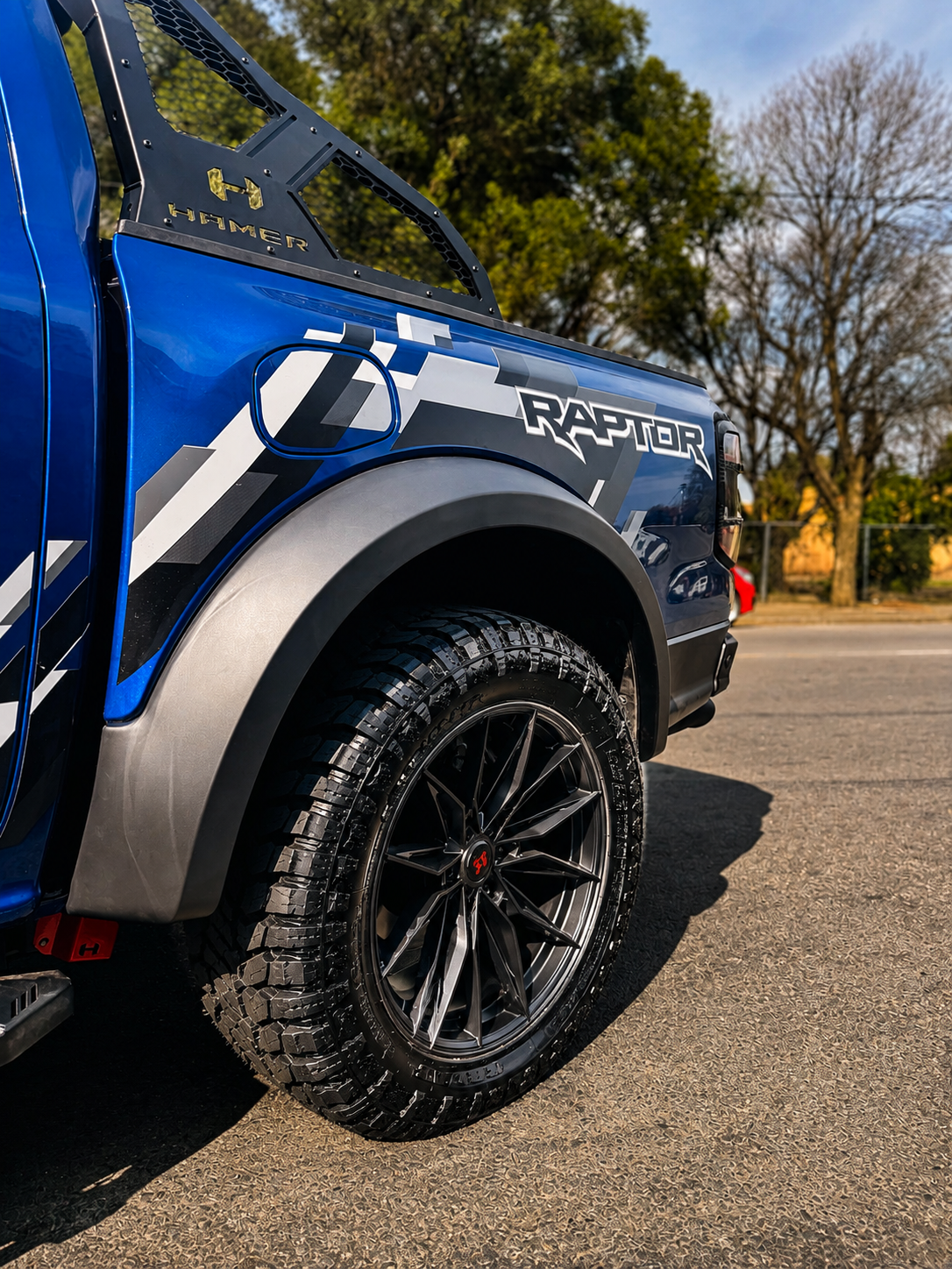 RAPTOR WIDE BODY  KIT (50mm wider ) - OE COLOR (2022+ FORD RANGER RAPTOR)