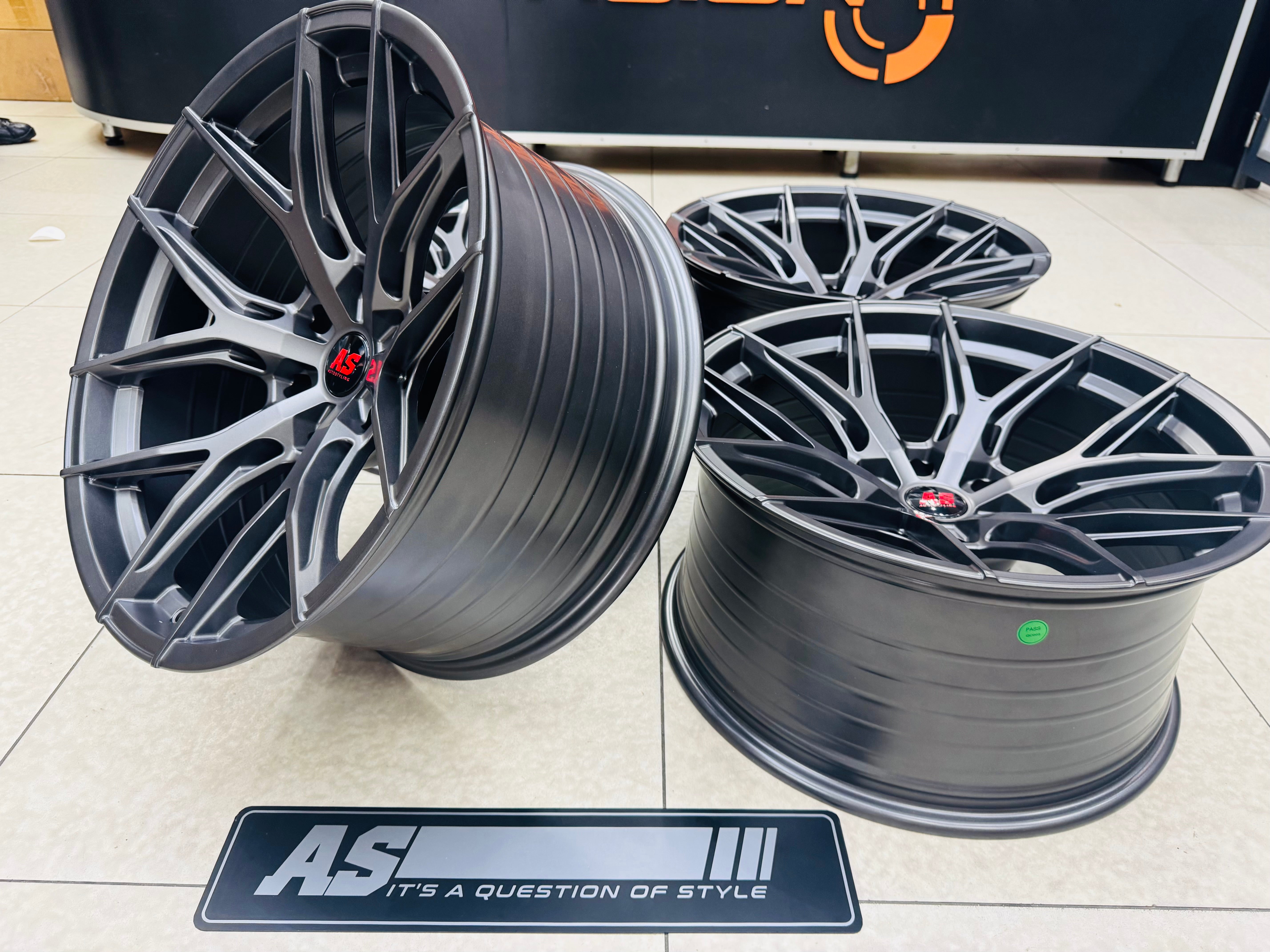 20” CONCAVO 05 SATIN GREY BAKKIE RIMS 6/139 PCD