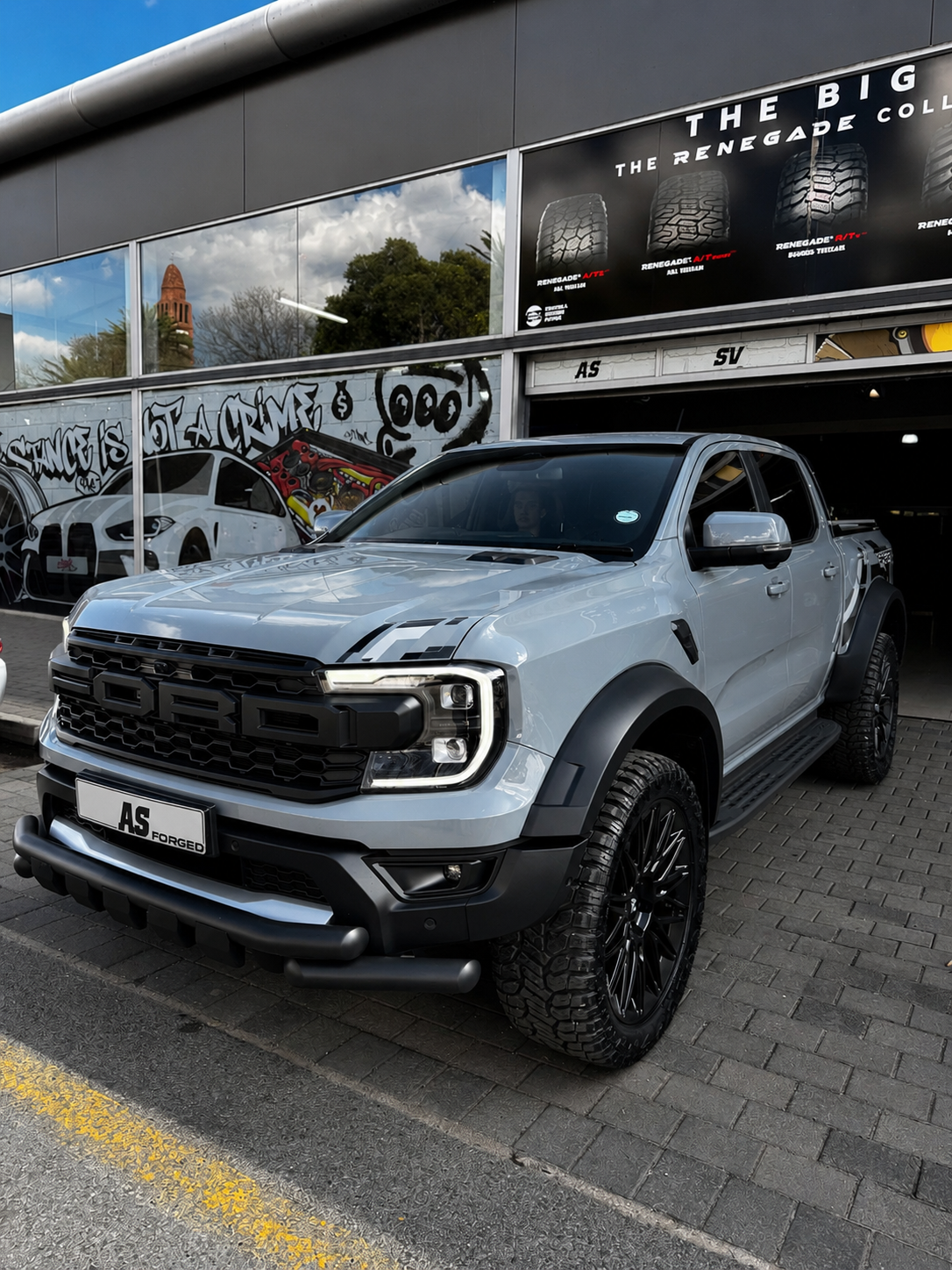 WIDE BODY  FENDER FLARE KIT (50mm wider ) - OE COLOR (2022+ FORD RANGER RAPTOR) NOW INSTOCK ‼️. - Autostyling Klerksdorp