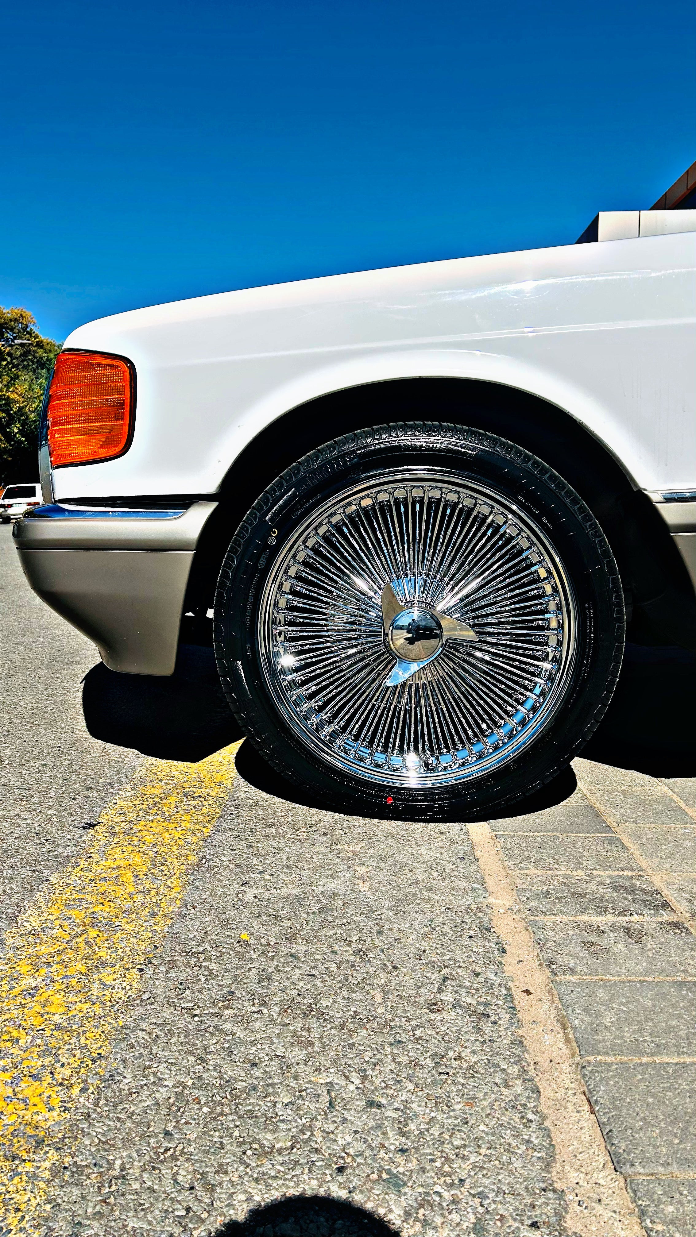 18” AS - 100SPOKE WIRE WHEEL FITS ALL CARS