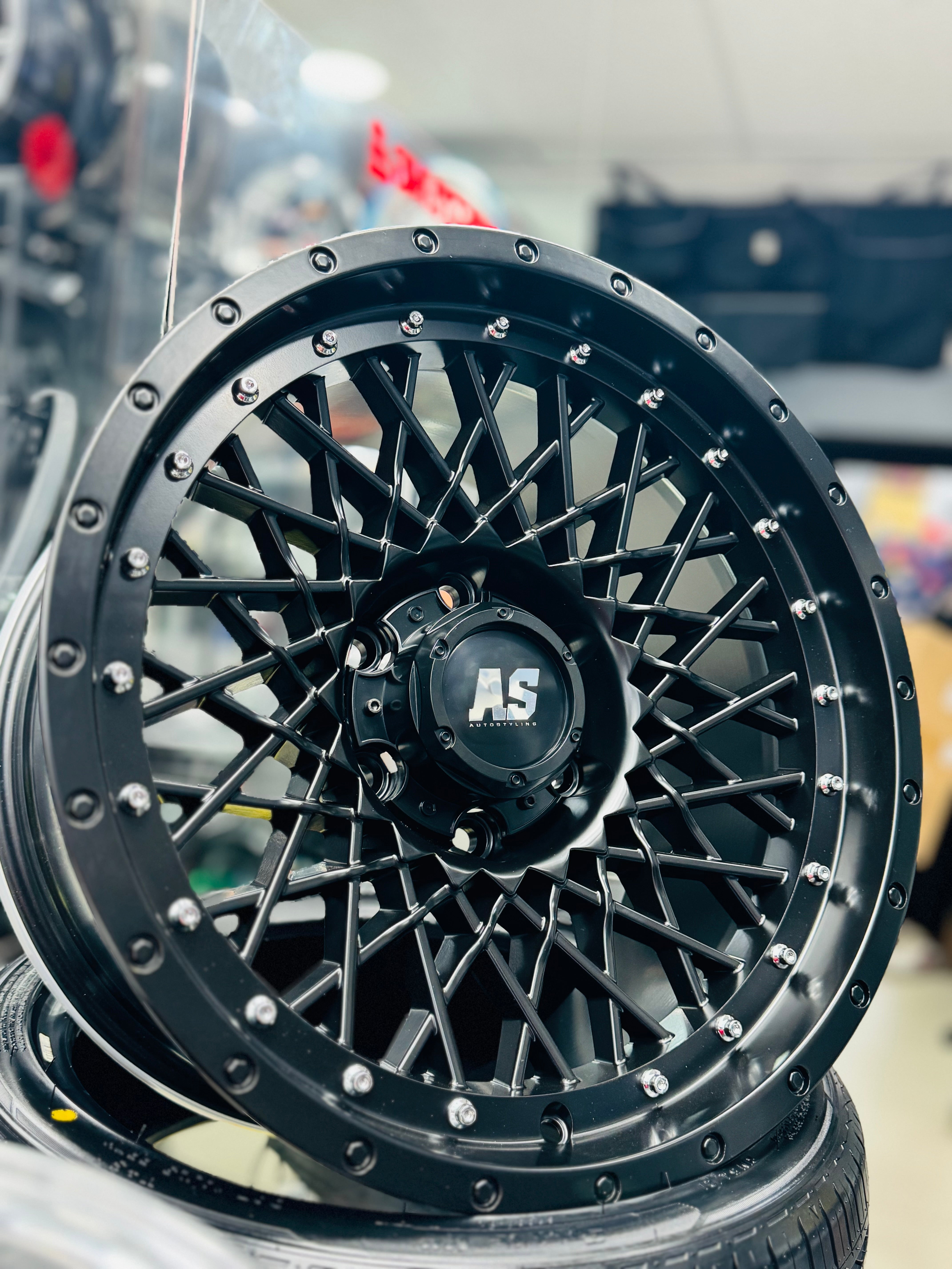 17” AS- X085 4x4 rims  6/139 9J  et0