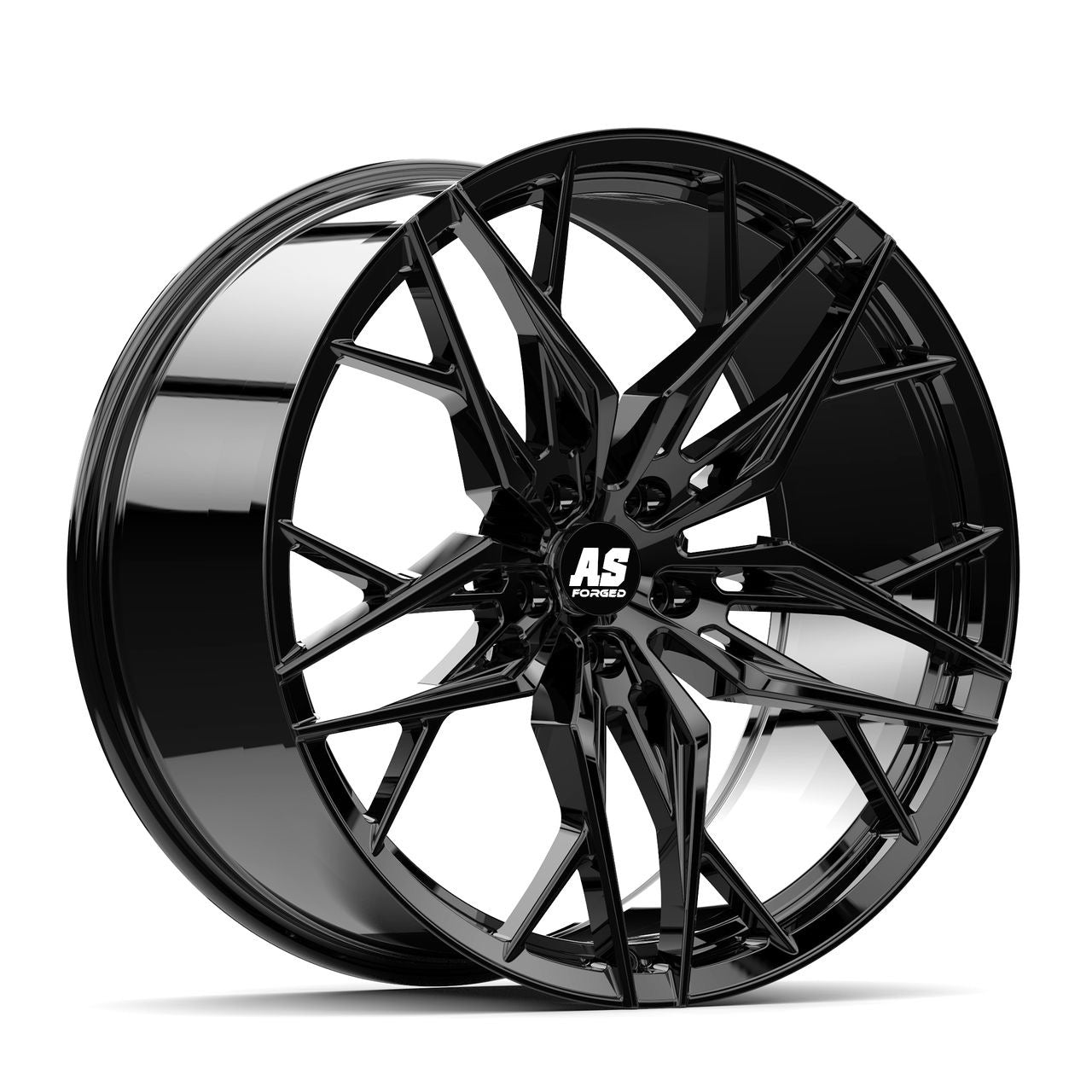 22”  AS-035 FORGED BMW  X5 RIMS 5/120 GLOSS BLACK - Autostyling Klerksdorp