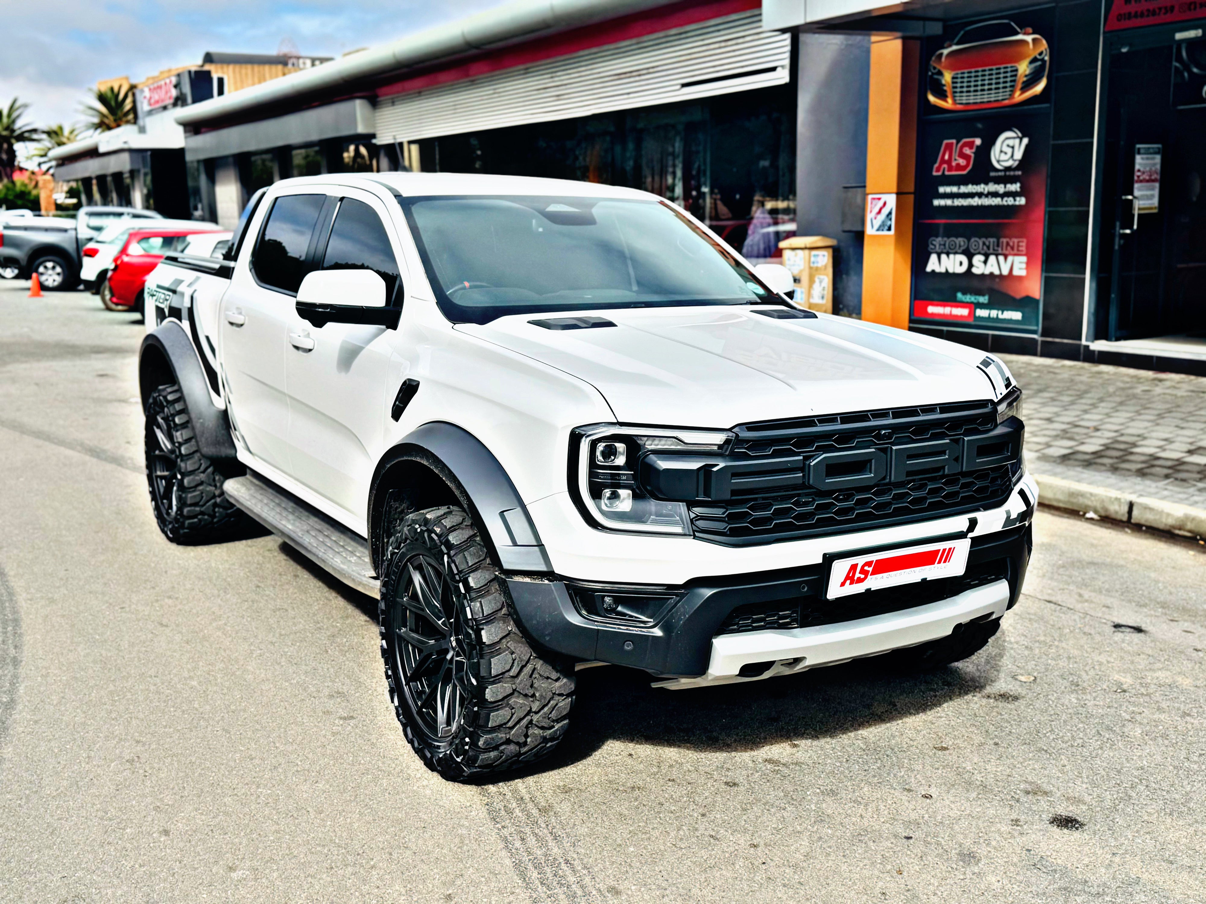 WIDE BODY  FENDER FLARE KIT (50mm wider ) - OE COLOR (2022+ FORD RANGER RAPTOR) currently in production PRE ORDER NOW & SAVE R4000 ( ETA END JUNE 2026 ) - Autostyling Klerksdorp