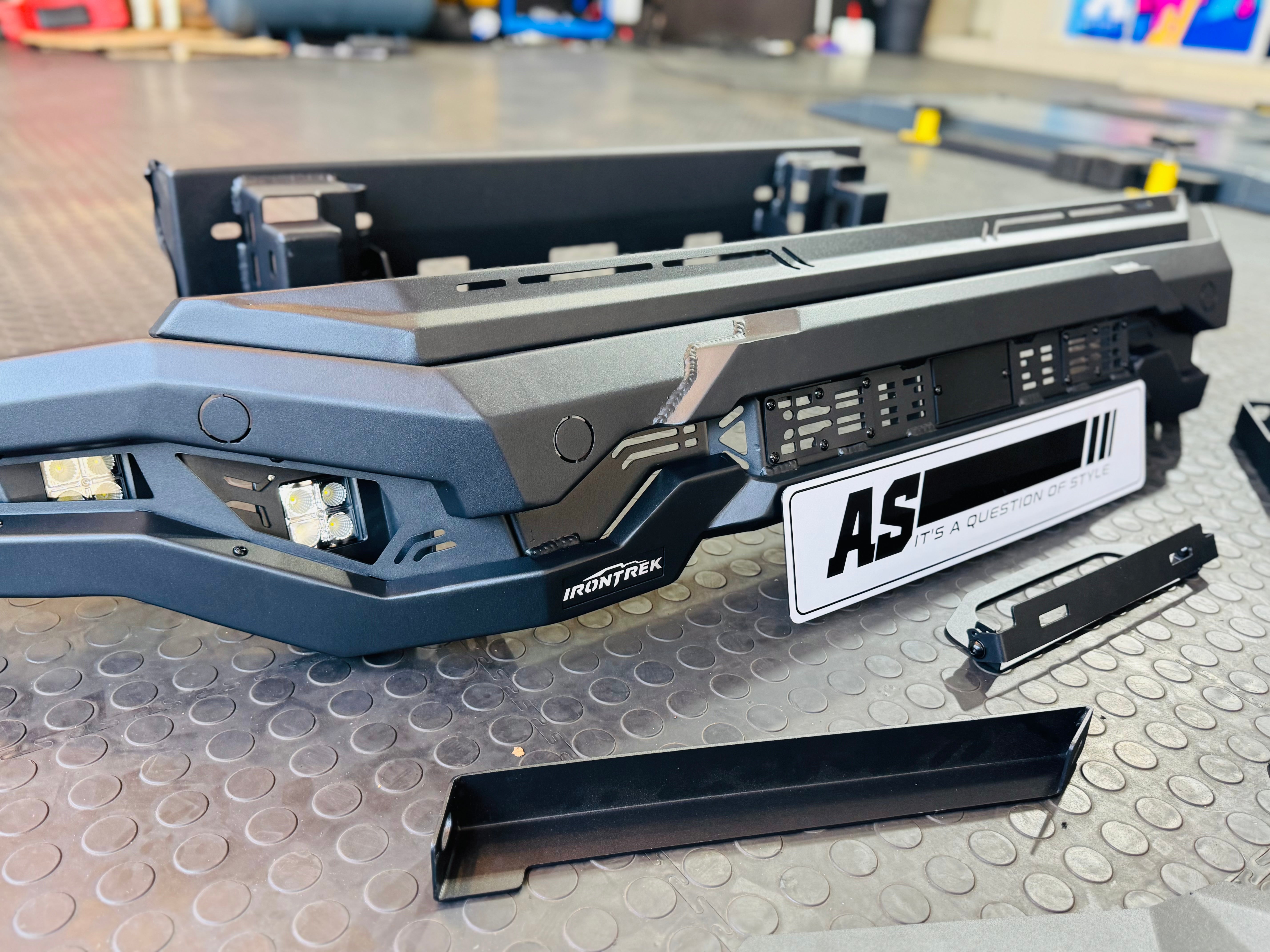 FORD RAPTOR IRONTREK STEEL FRONT BUMPER