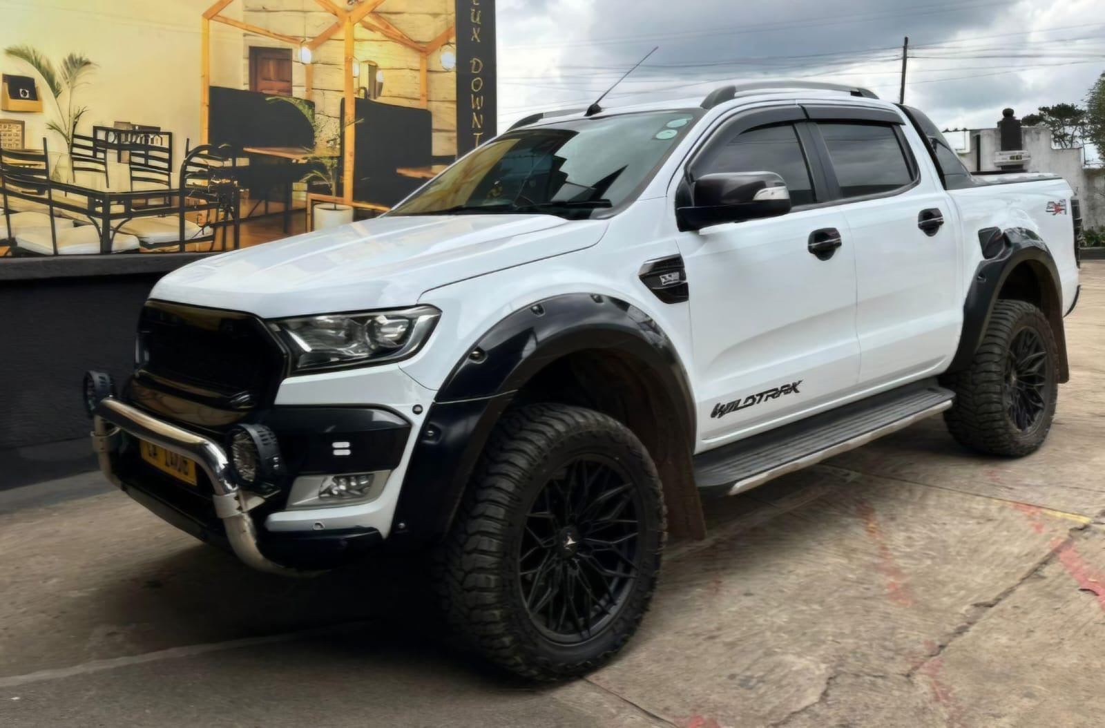 20” AS LOS ANGELES  520 SATIN BLACK BAKKIE RIMS 6/139 PCD