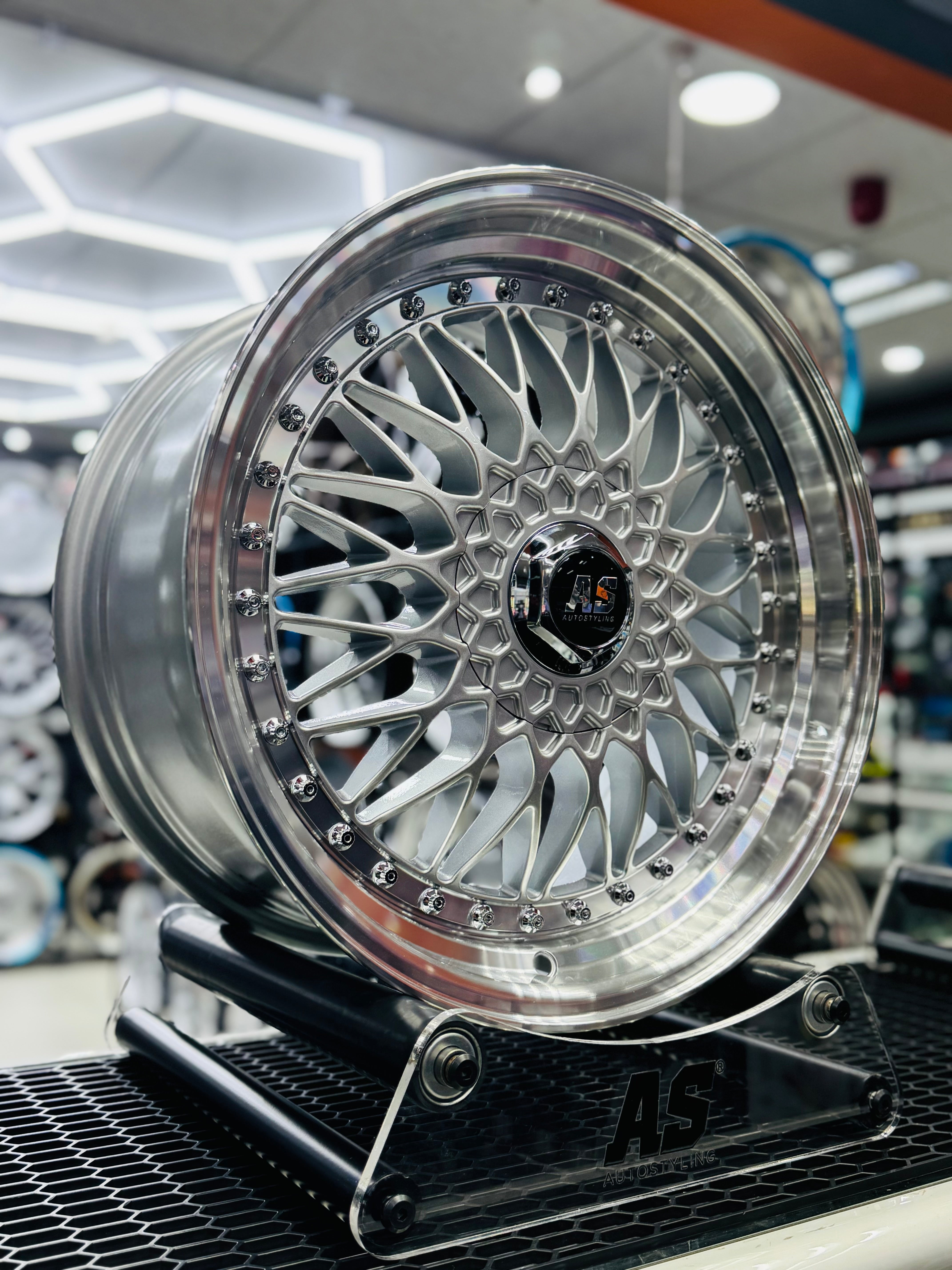 17 ” AS-BSX 7.5/8.5 4/100 & 5/100 multi hole  SILVER - Autostyling Klerksdorp