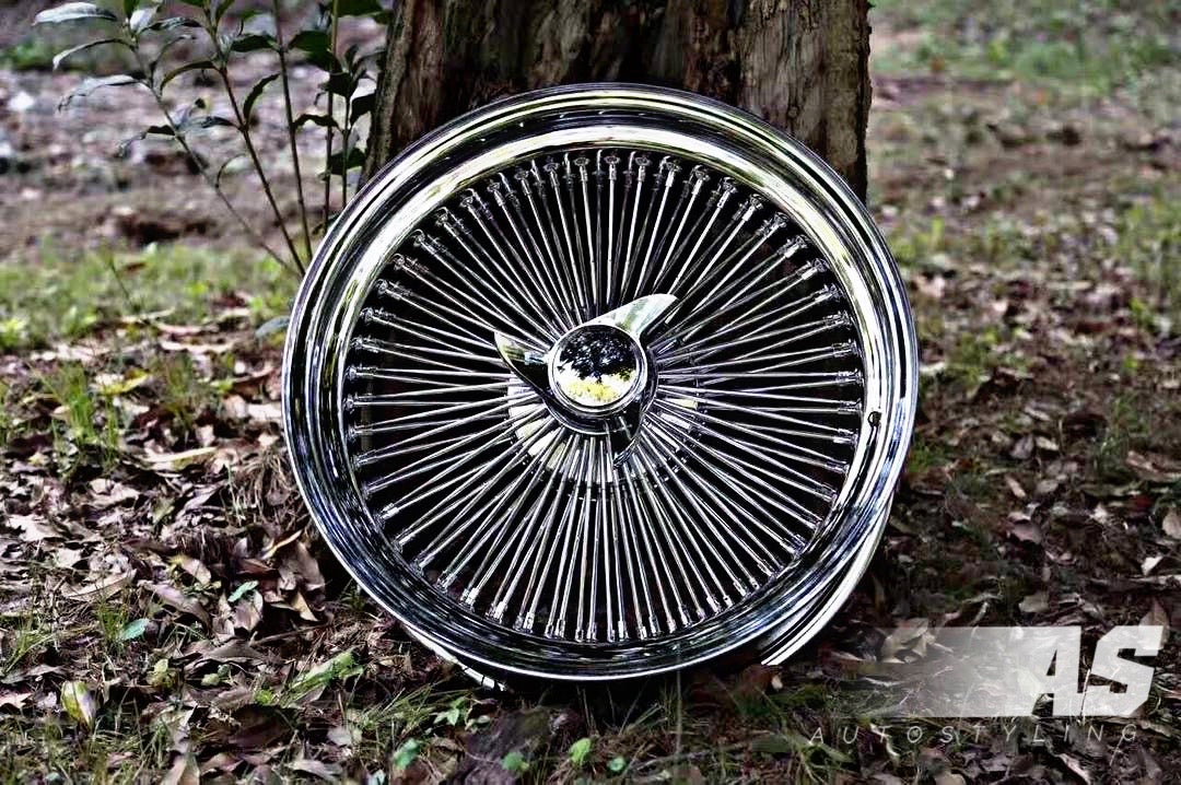 17” AS - 1000 SPOKE WIRE WHEEL FITS ALL CARS – Autostyling Klerksdorp