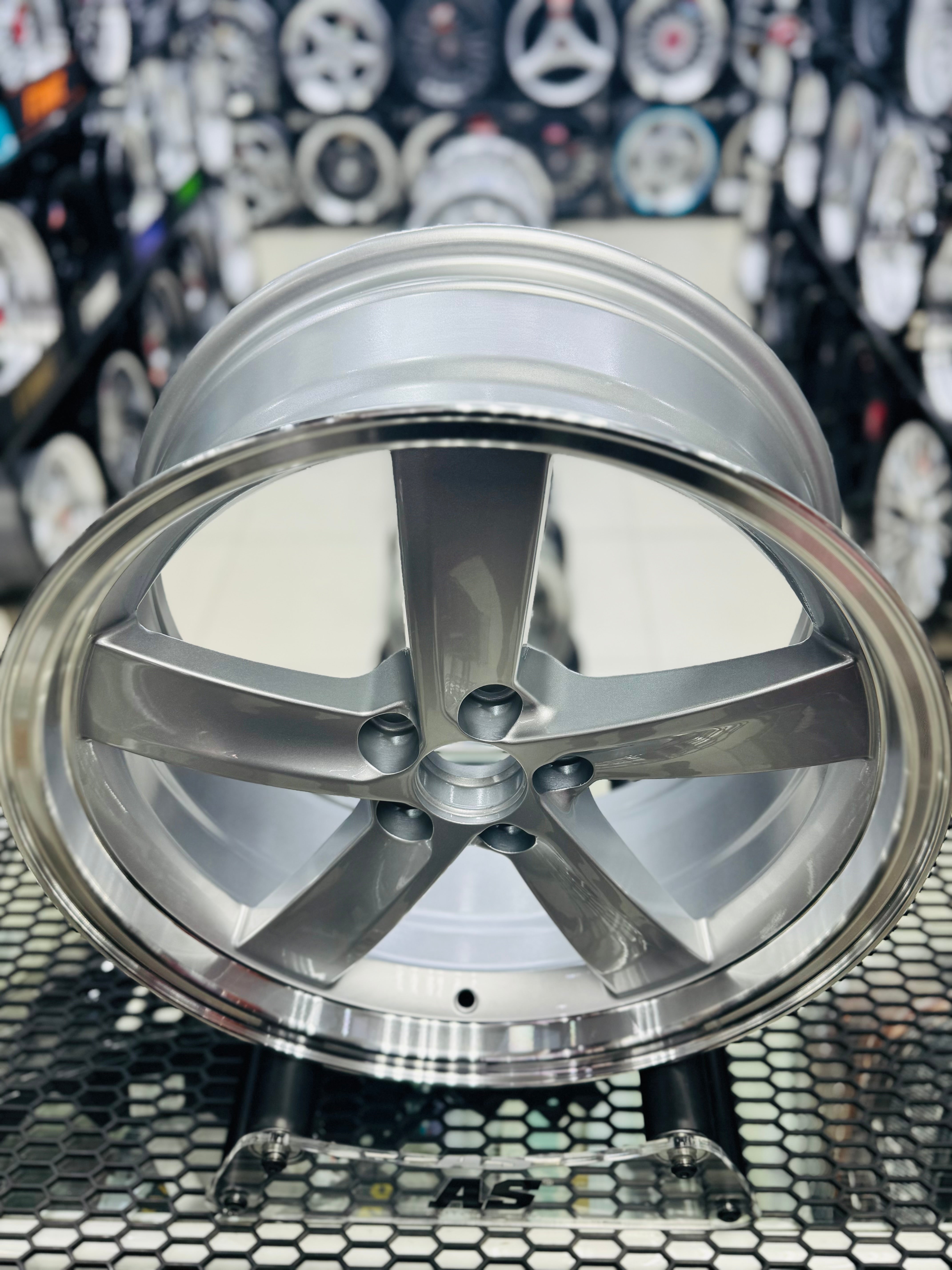 17" AS- RIVAZZA  REPS 5/100 SILVER WHEELS - Autostyling Klerksdorp