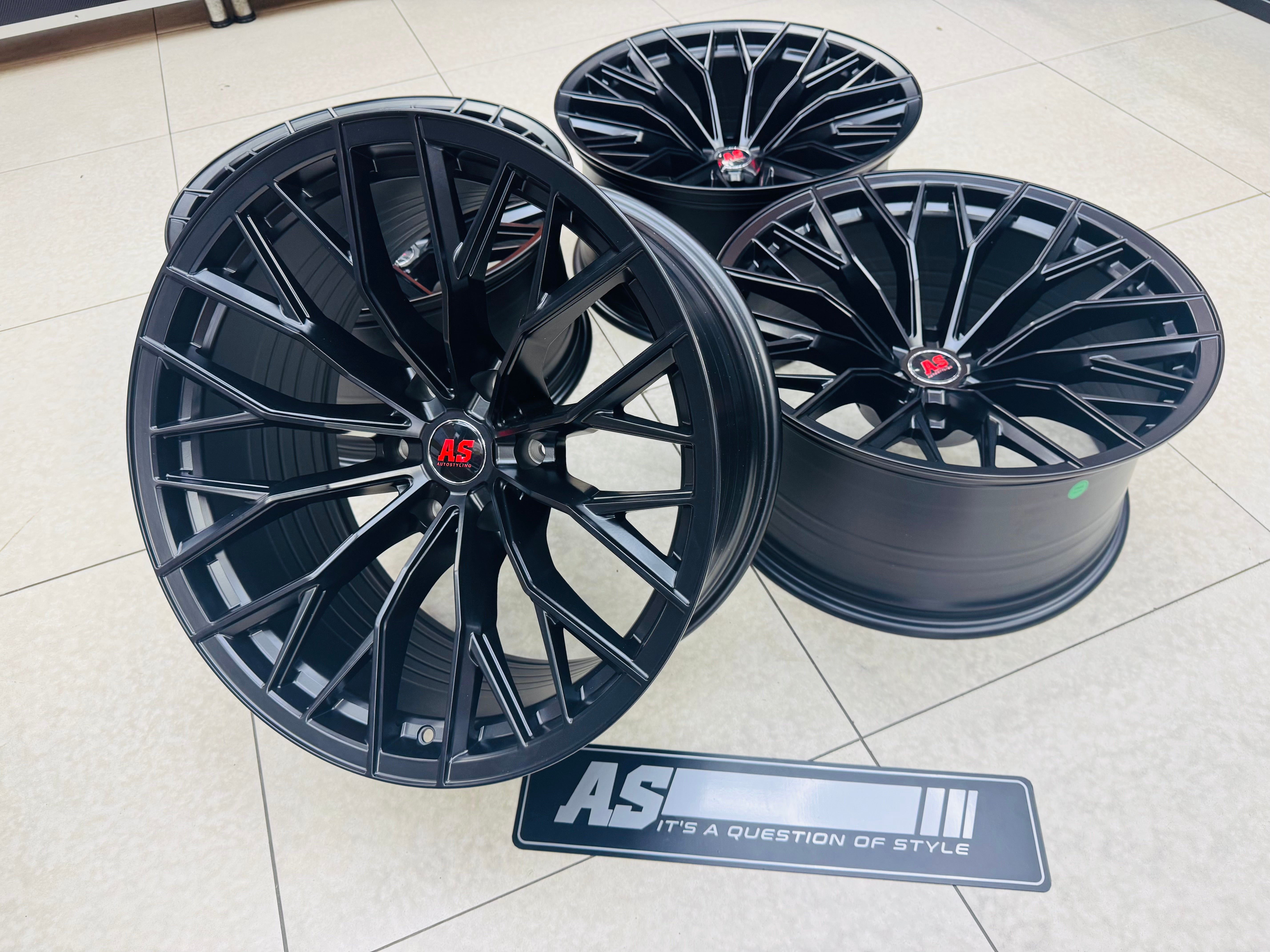 20” CONCAVO 06 MATT BLACK BAKKIE RIMS 6/139 PCD