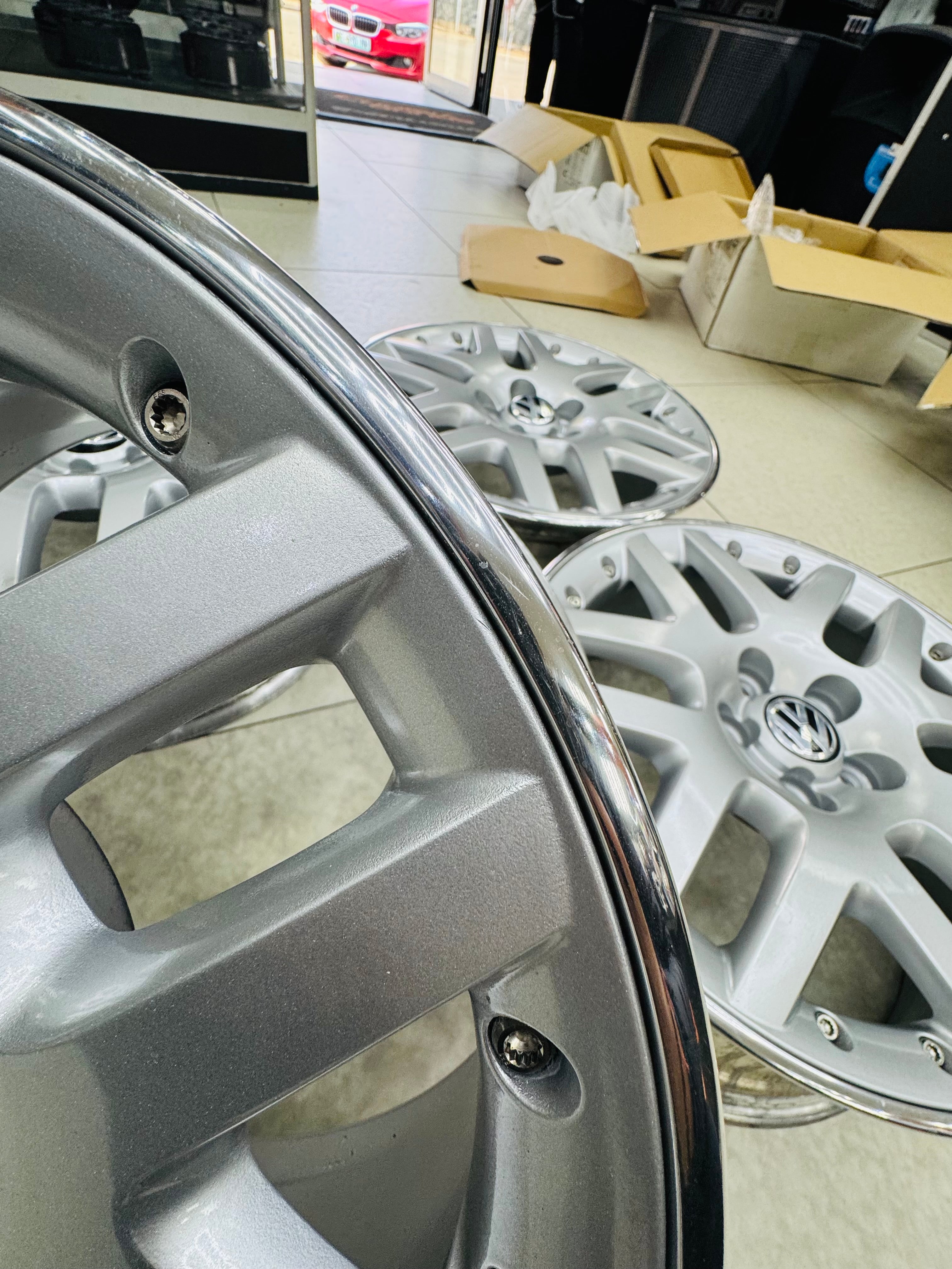 16” OEM POLO  TDI BBS SPLIT  USED RIMS MADE BY BBS