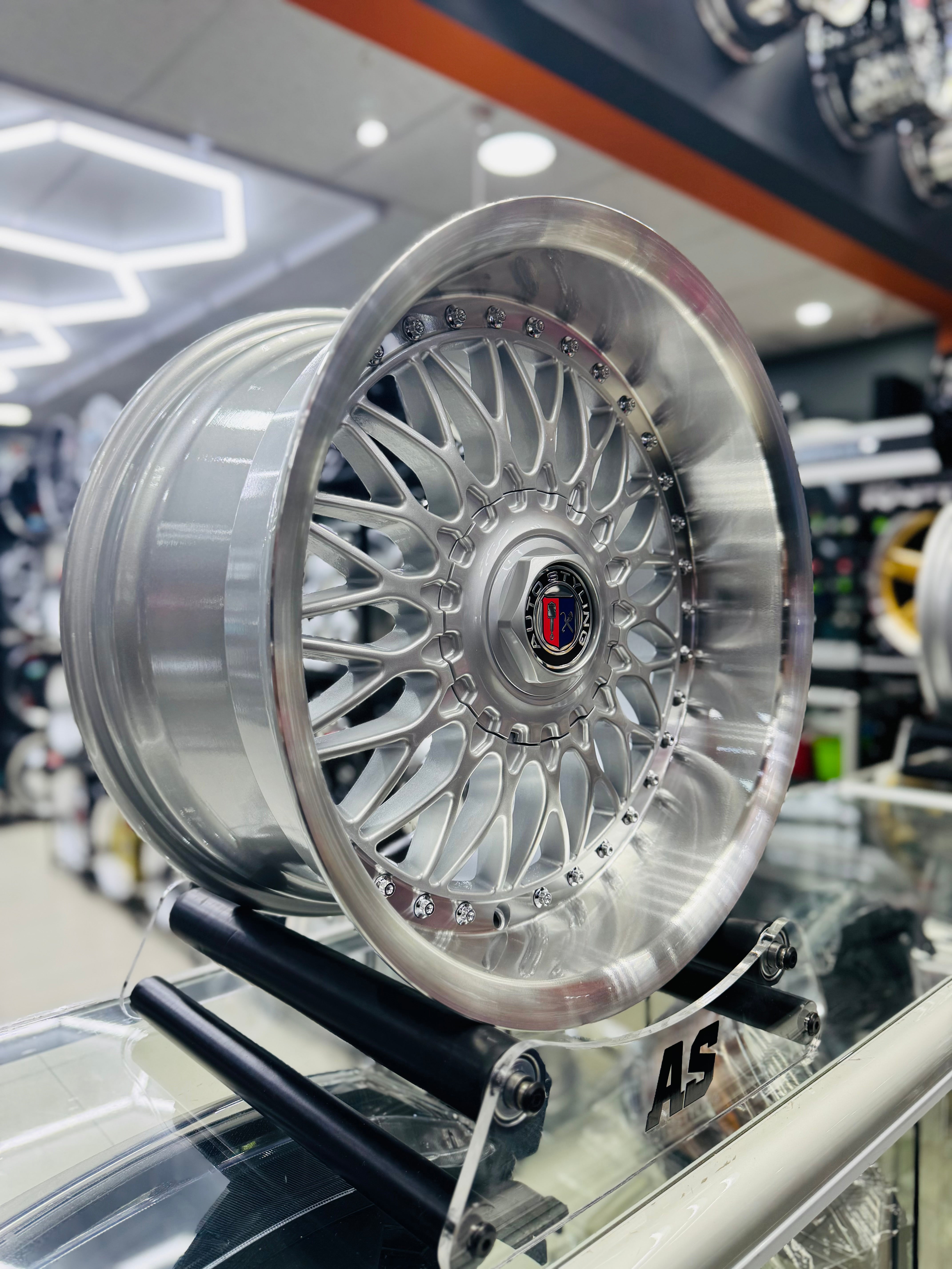 17” AS-SCORPION 8/9j 5/120 & 5/112 SILVER STUDS - Autostyling Klerksdorp