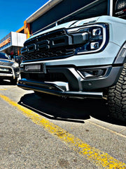 FORD RAPTOR RANGER/ EVEREST  NEXT GEN 2023 BUMPER GUARD / NUDGE BAR / STYLING BAR NEW MODEL DOUBLE BAR  BLACK FITS ALL NEW GENERATION FORD RANGERS NEW MODEL