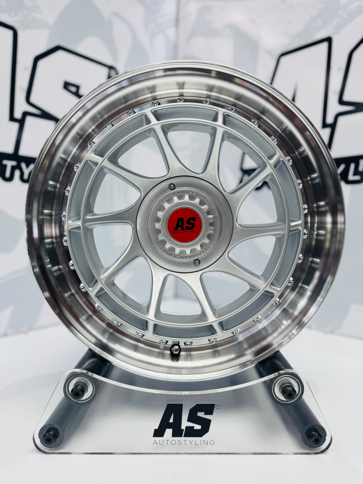 15” AS-7156 SILVER  4/100 4/114 wheels