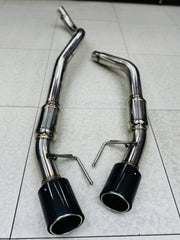 FORD RANGER T9 RAPTOR  EXHAUST SYSTEM CARBON TIPS