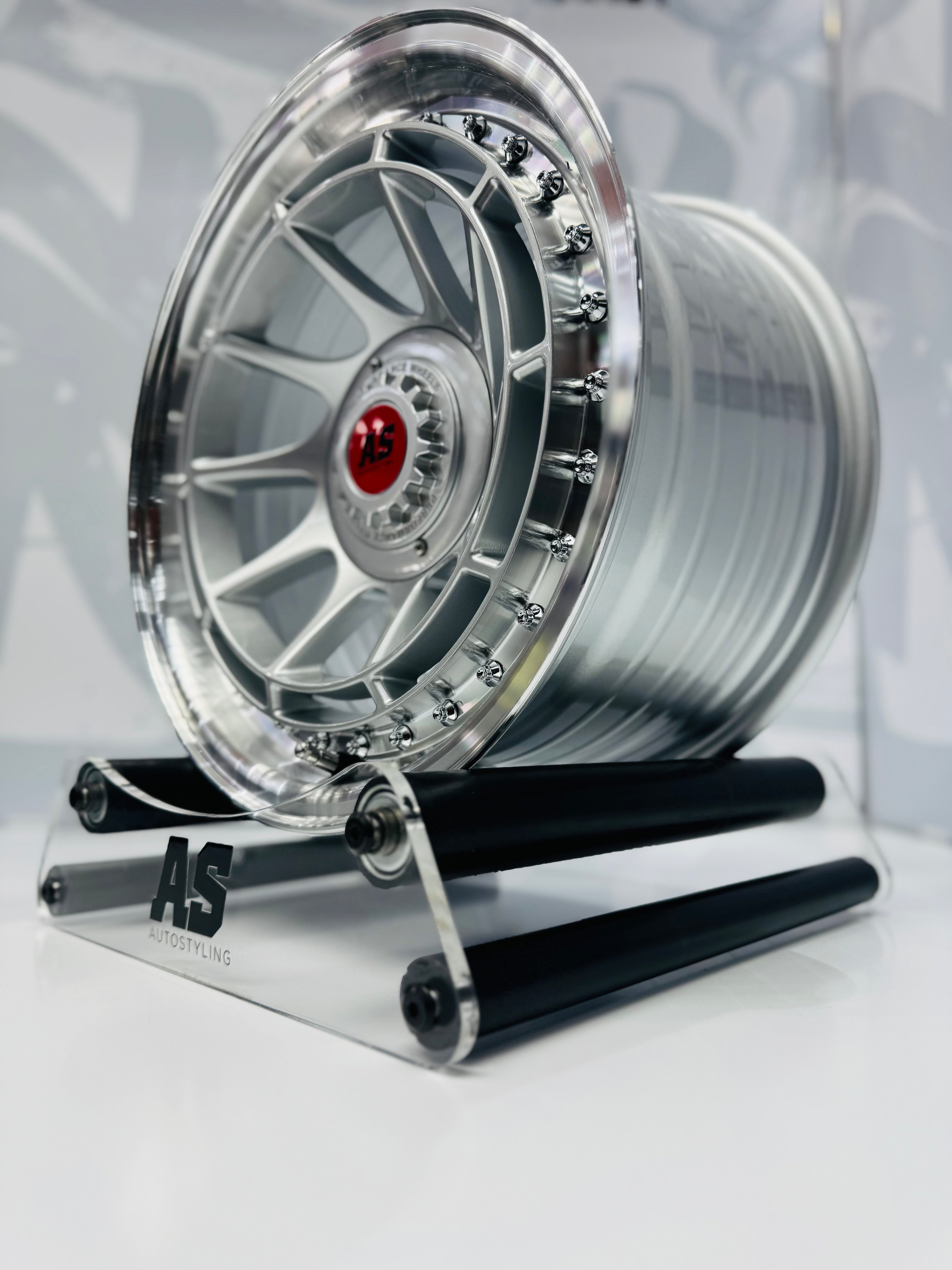 15” AS-7156 SILVER  4/100 4/114 wheels
