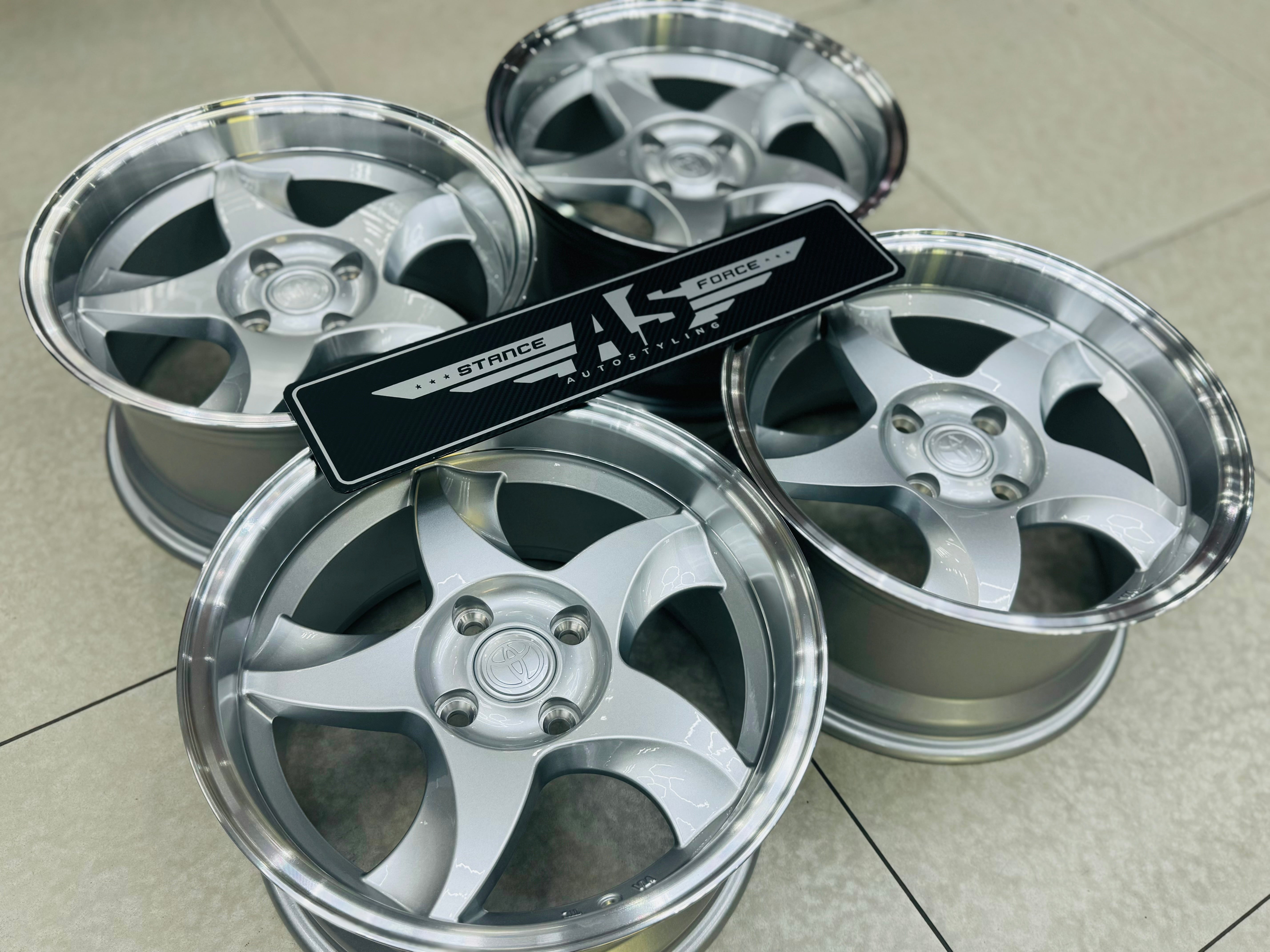 Silver Rxi 15โ AS-RXI BLADES DISHED SILVER โ Autostyling Klerksdorp