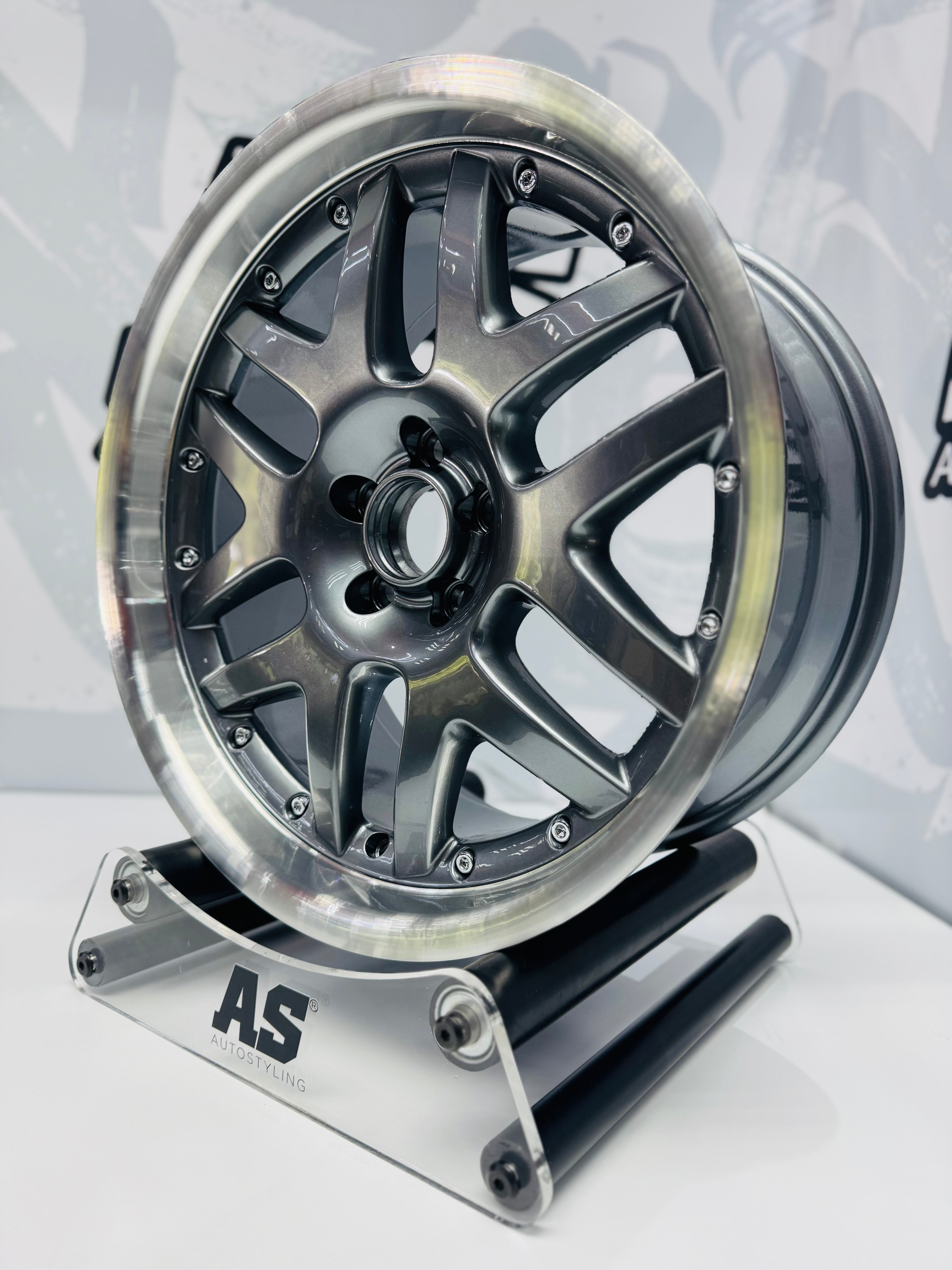 17" AS- TDI SAN MARINO REPS 5/100 GUNMETAL WHEELS