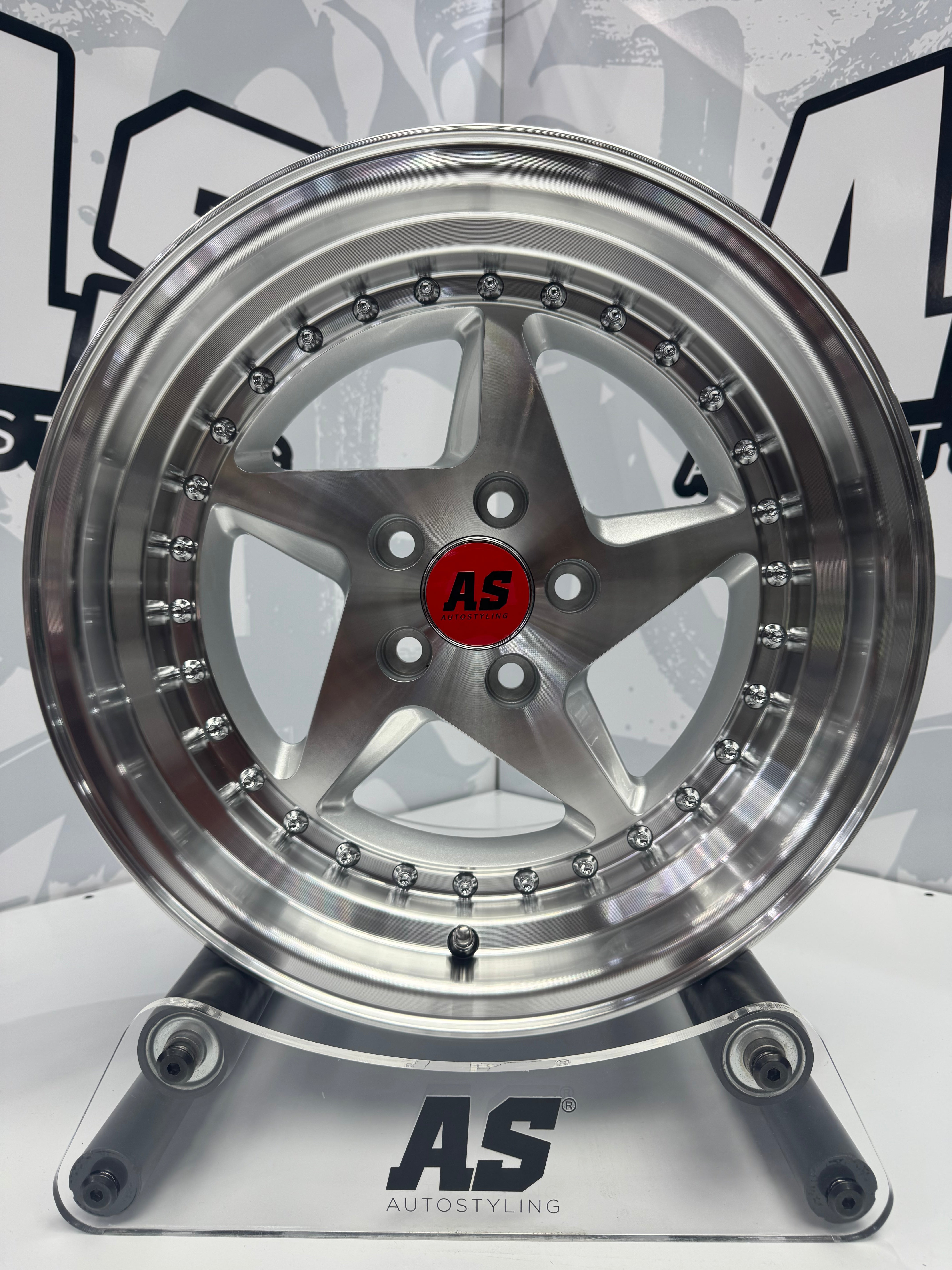 15” AS-RARI M7907 5x100 SILVER