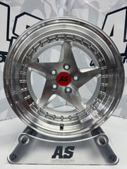 15” AS-RARI M7907 5x100 SILVER