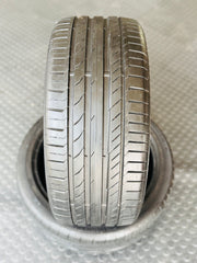 255/40/20 CONTINENTAL  SPORT with CONTI SEAL TECHNOLOGY CONTACT 5 TYRES  (USED) 90% TREAD sold in set of 2