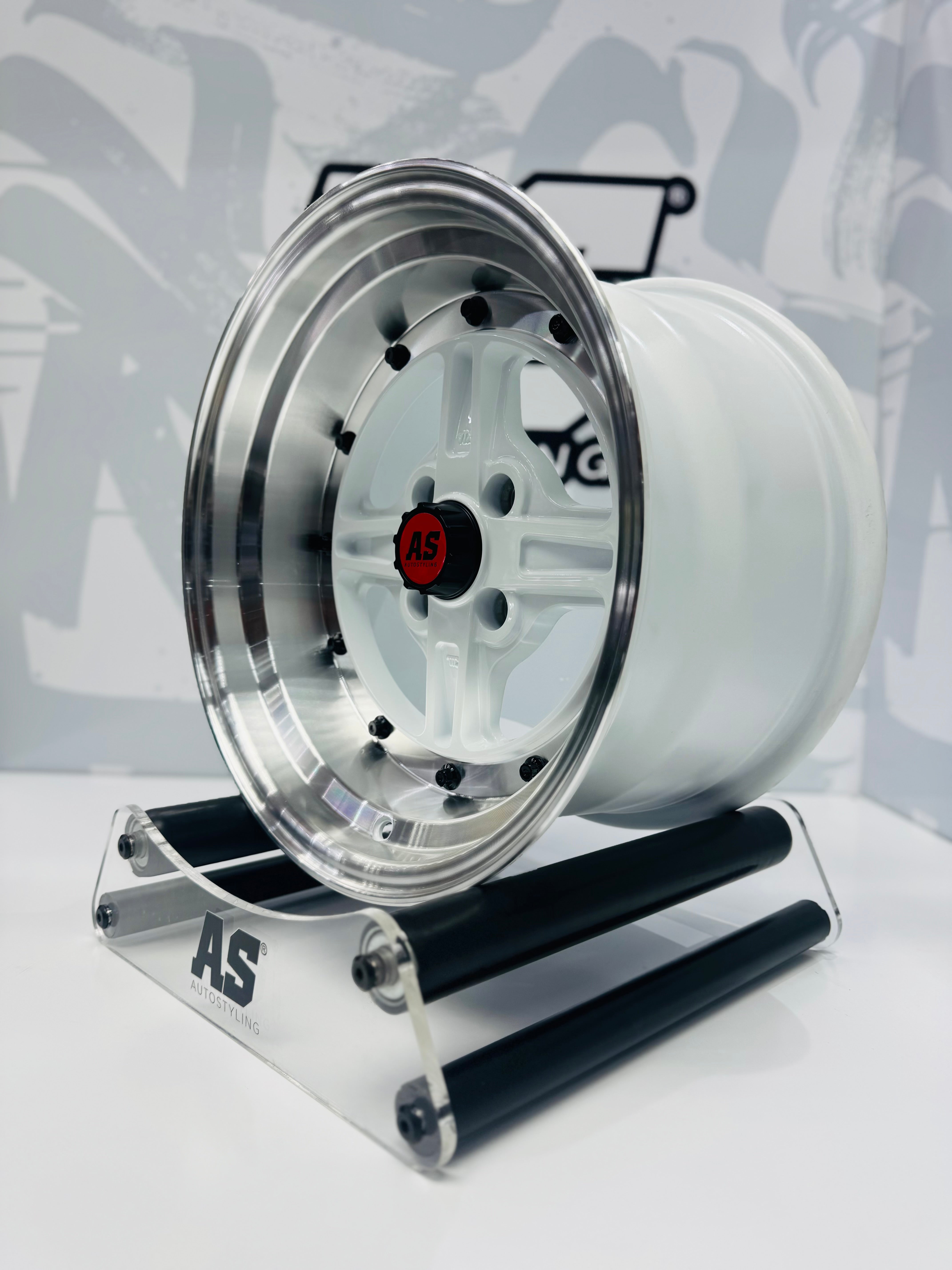 15” AS-E40 4/100  WHITE