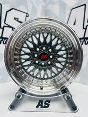 15” AS-7570  MESH  grey 4/100 4/114 wheels