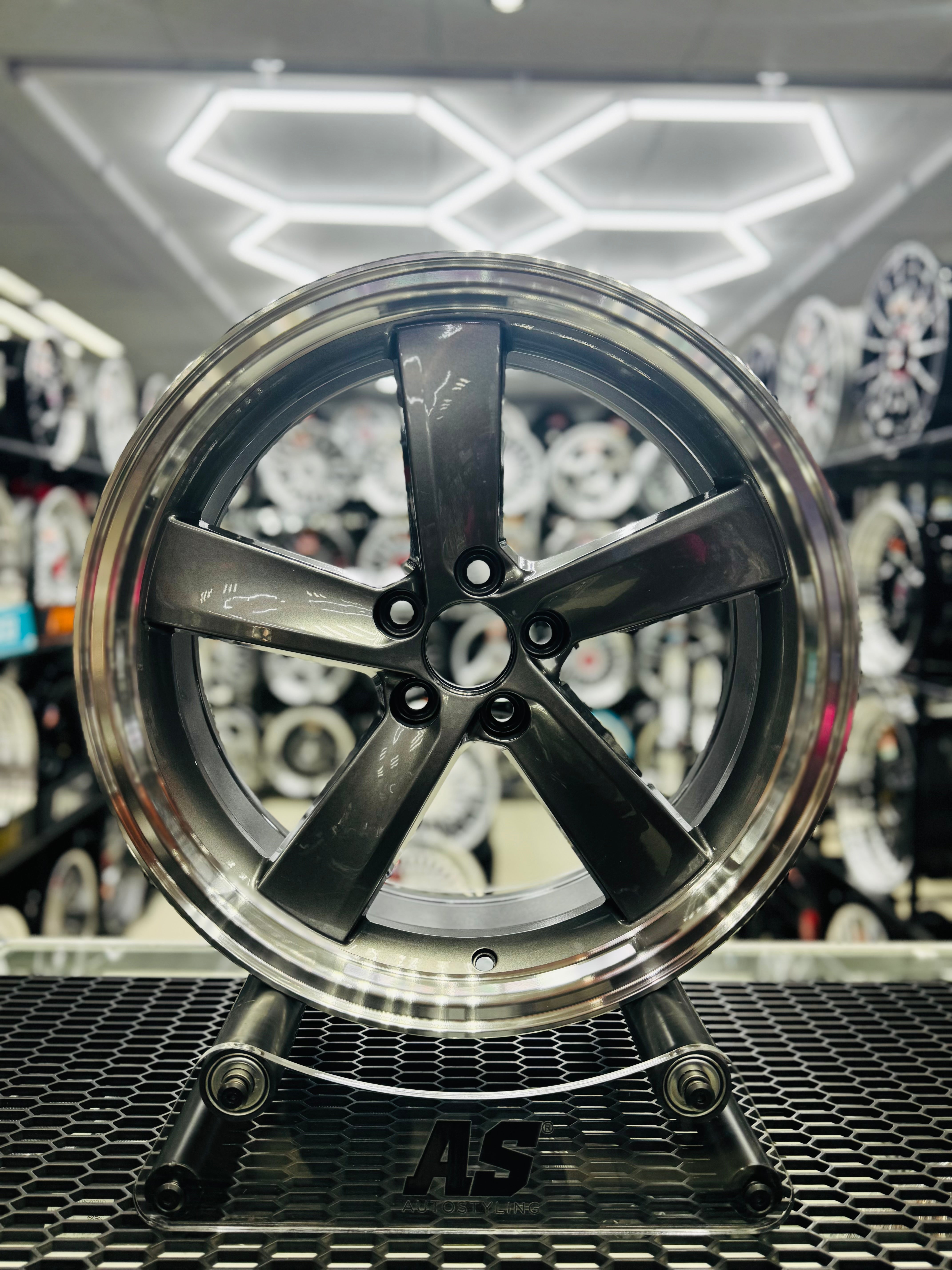 17" AS- RIVAZZA  REPS 5/100 GUNMETAL WHEELS - Autostyling Klerksdorp