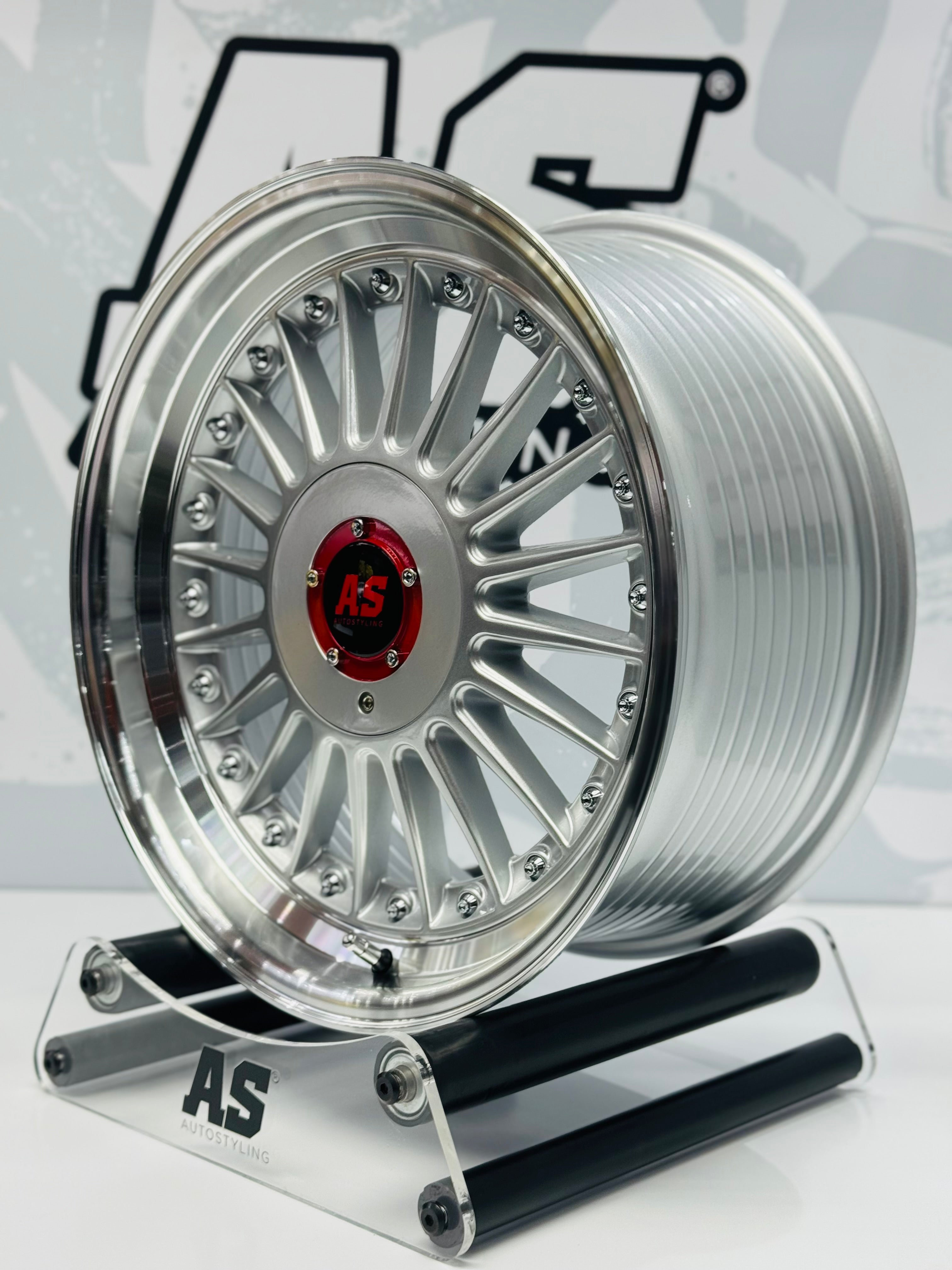 17'' AS-PINA SILVER 4/100 & 4/114MULTI PCD