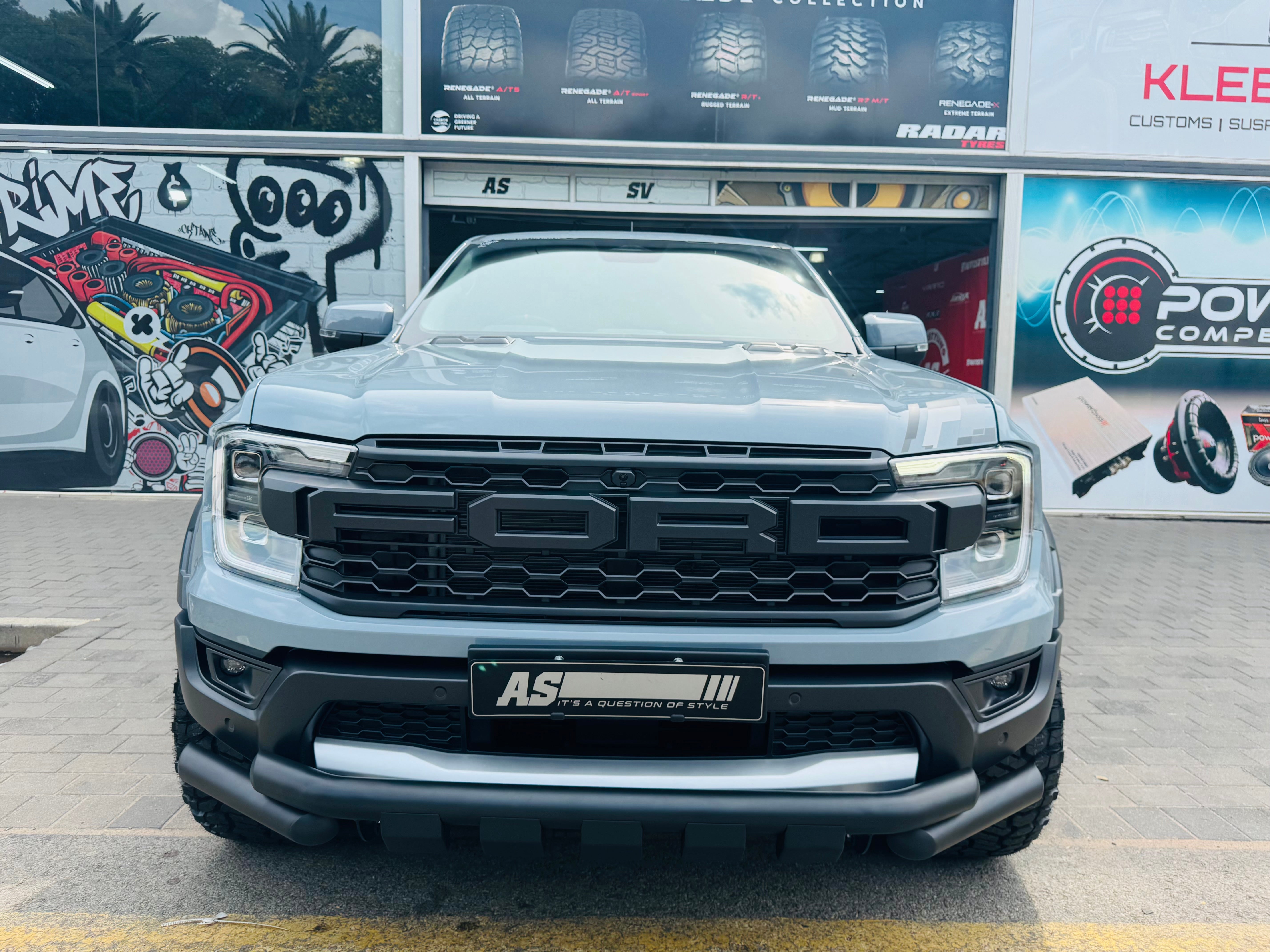 FORD RANGER/ EVEREST  NEXT GEN 2023 BUMPER GUARD / NUDGE BAR / STYLING BAR 3 PIECE BLACK FITS ALL NEW GENERATION FORD RANGERS