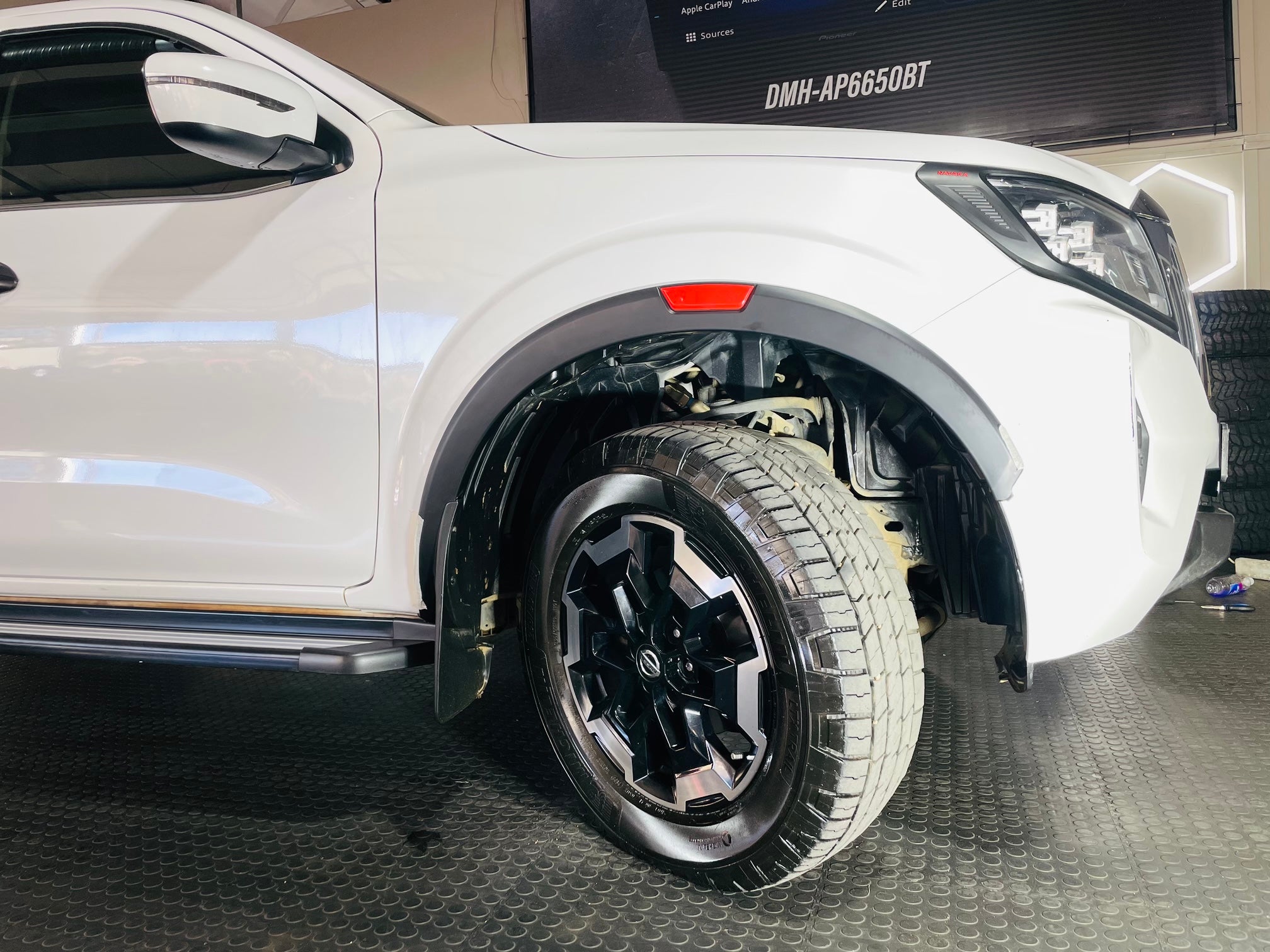 Nissan Navara PRO 4x Style 2021+ Fender Flares With Red Inserts
