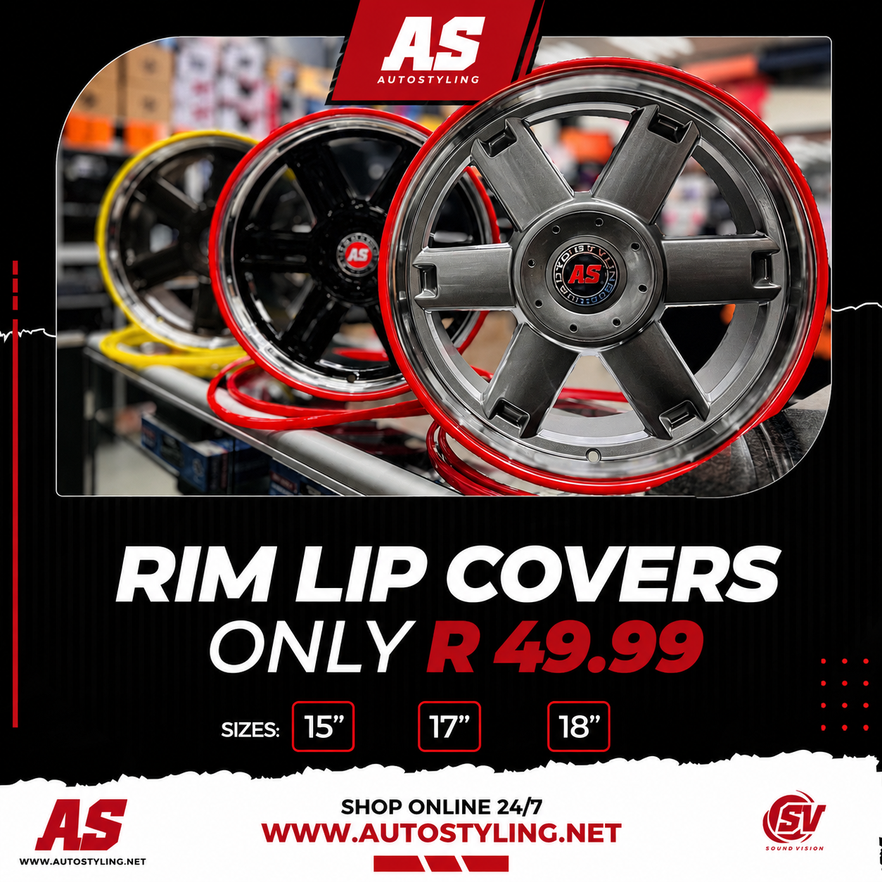 RIM LIP COVERS