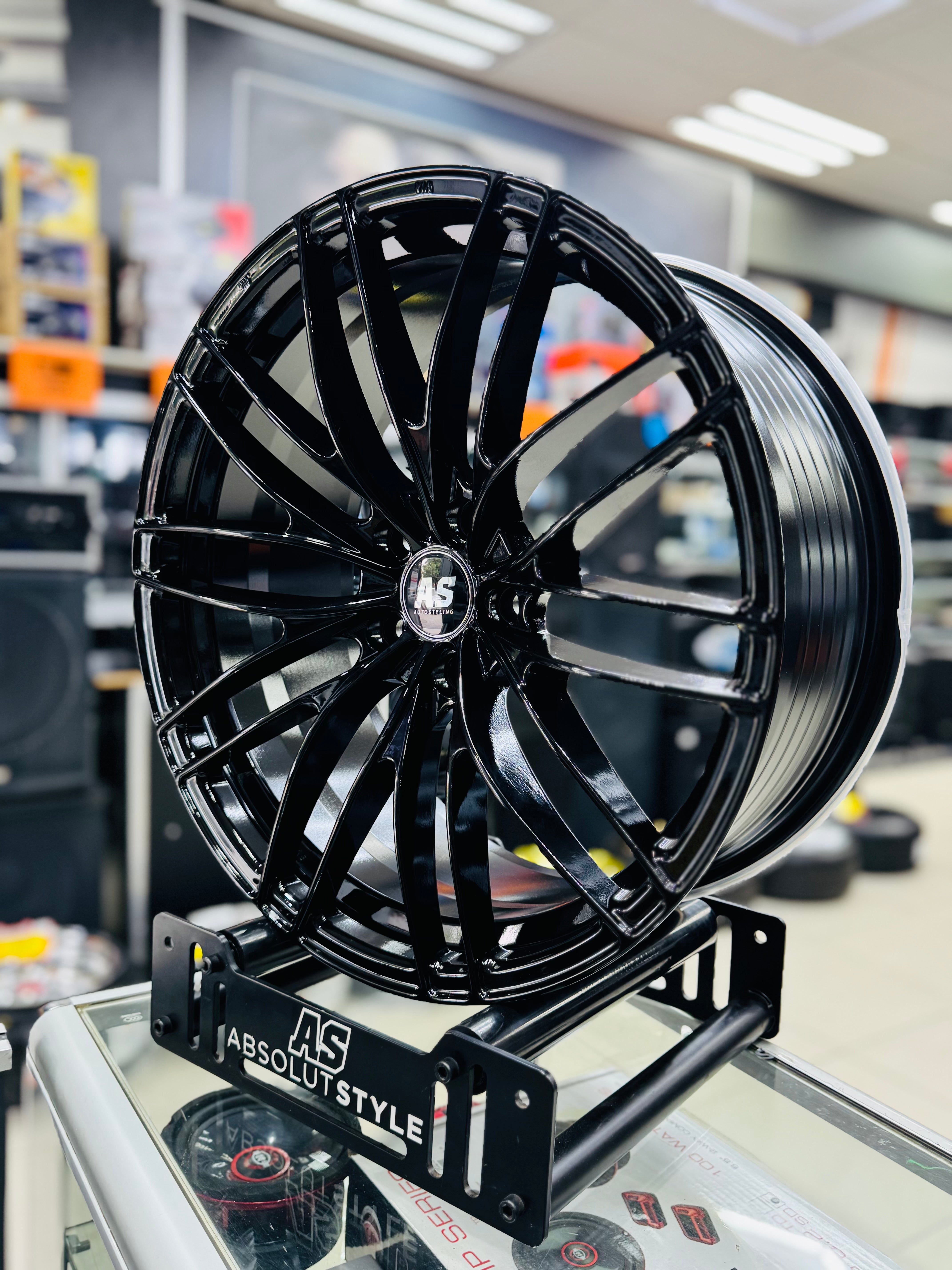 19” AS-K327 ( 5x112 ) gloss black - Autostyling Klerksdorp