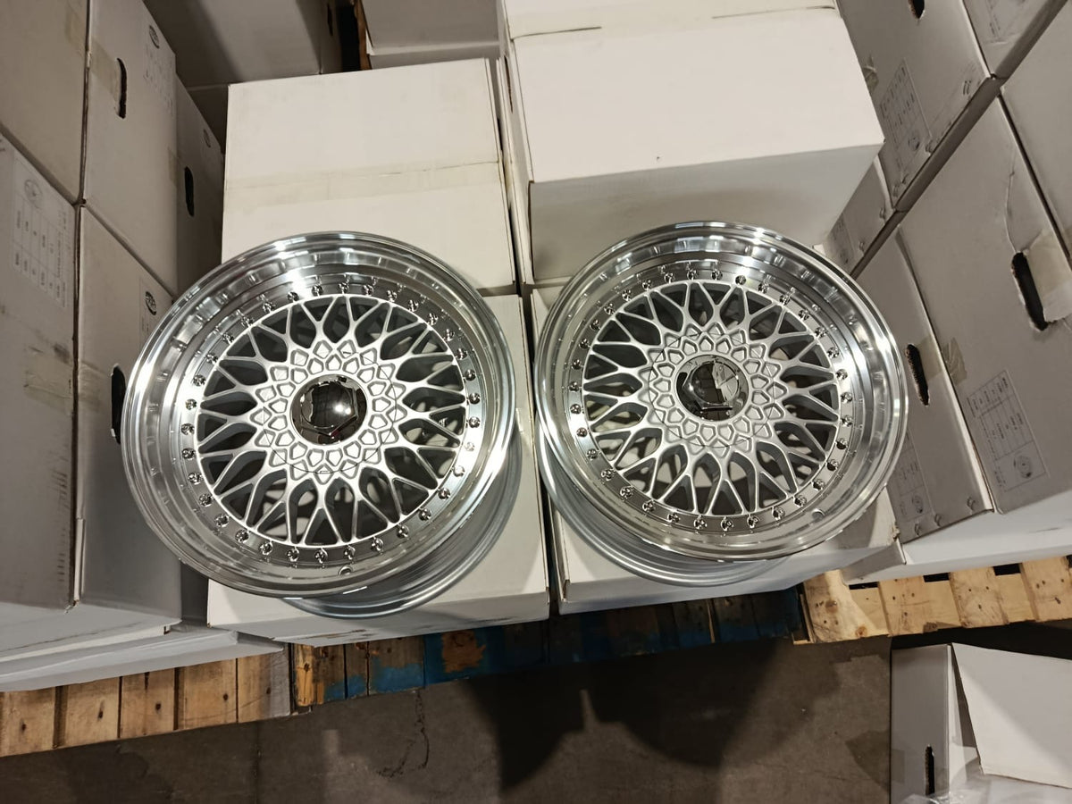 16” AS-BSX 7.5/9j  4/100 & 5/100 multi hole  SILVER
