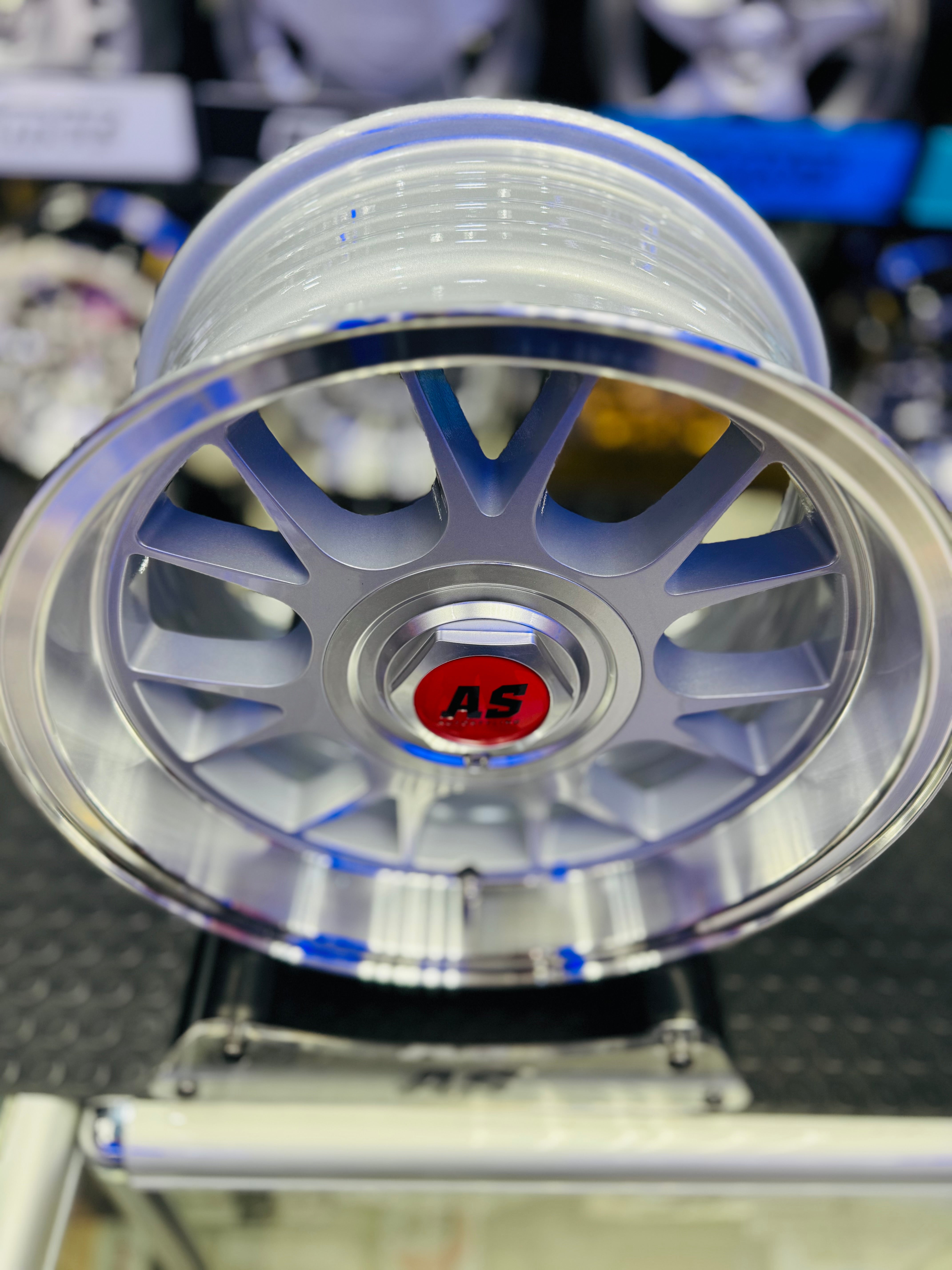 15” AS- 7197  4/100 4/108 silver  wheels