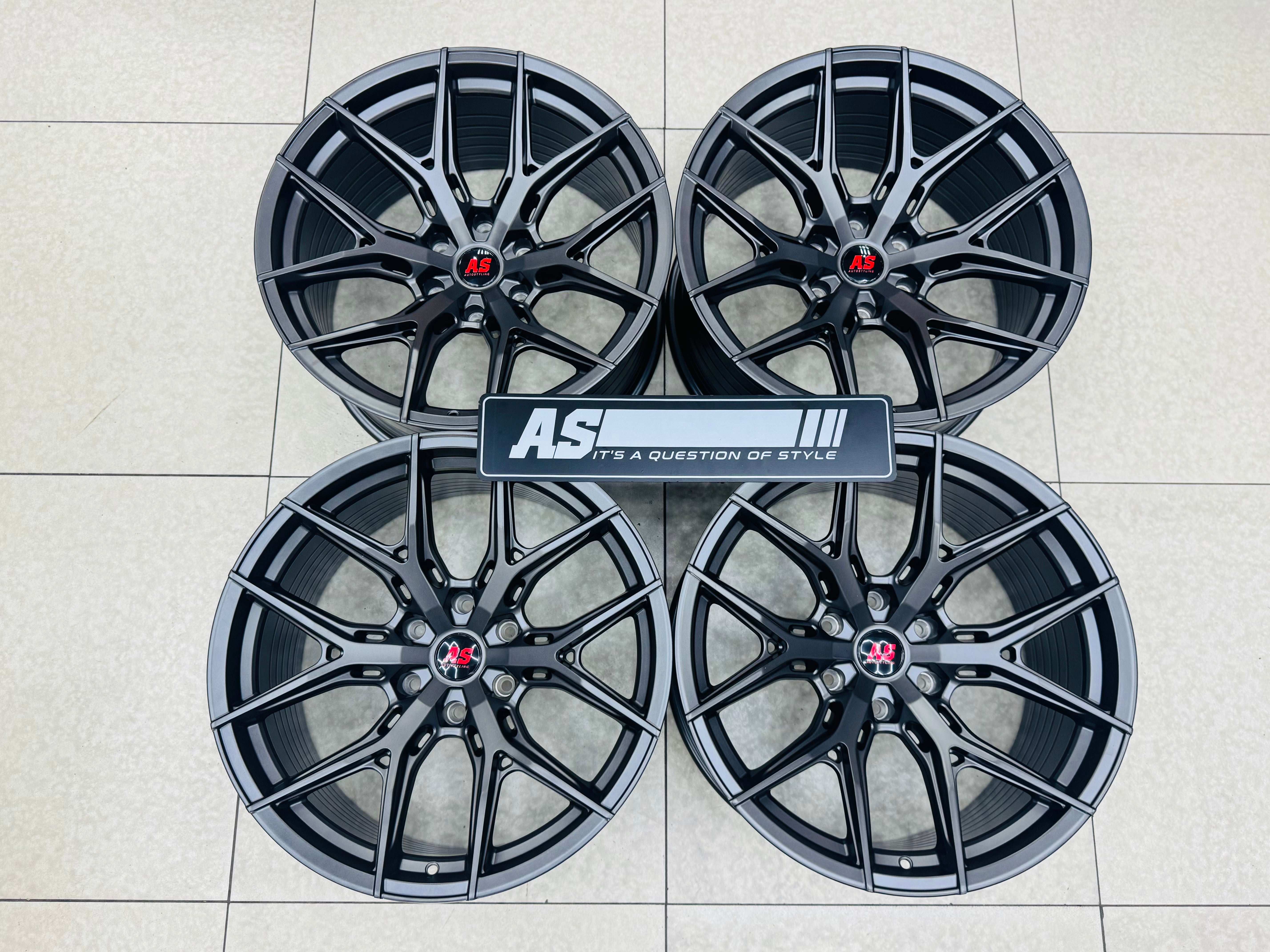 20” CONCAVO 05 SATIN GREY BAKKIE RIMS 6/139 PCD